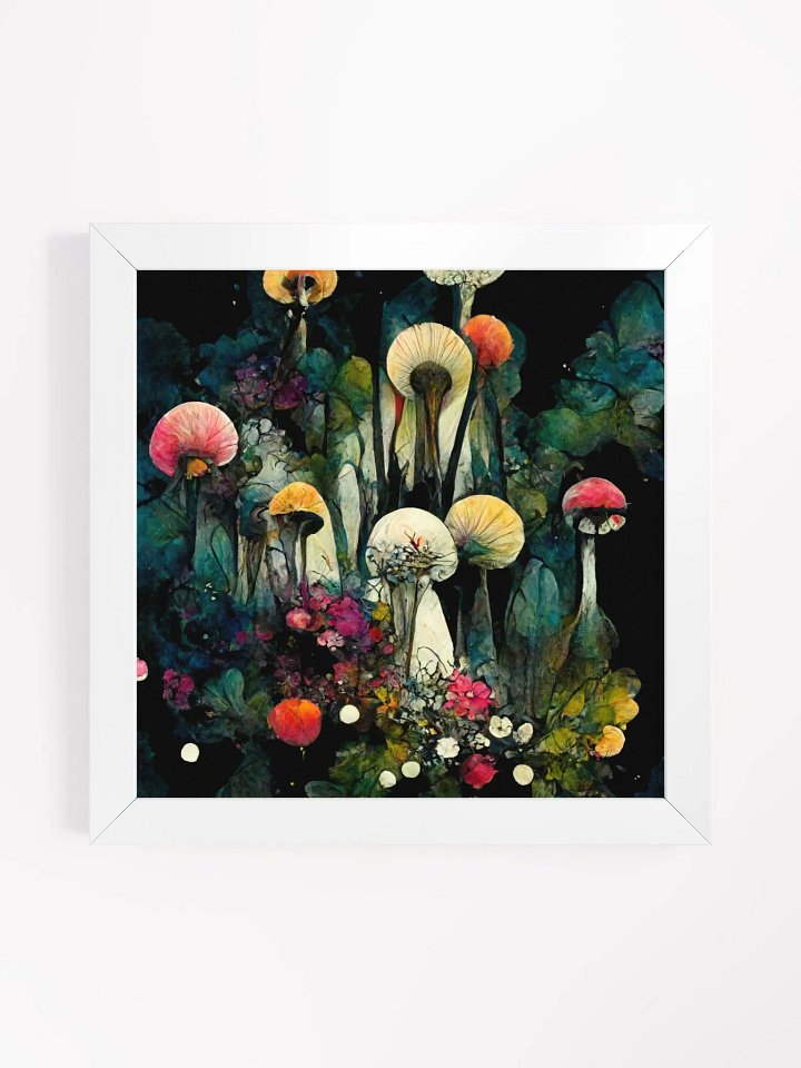 Vibrant Ayous Wood Framed Matte Poster product image (2)