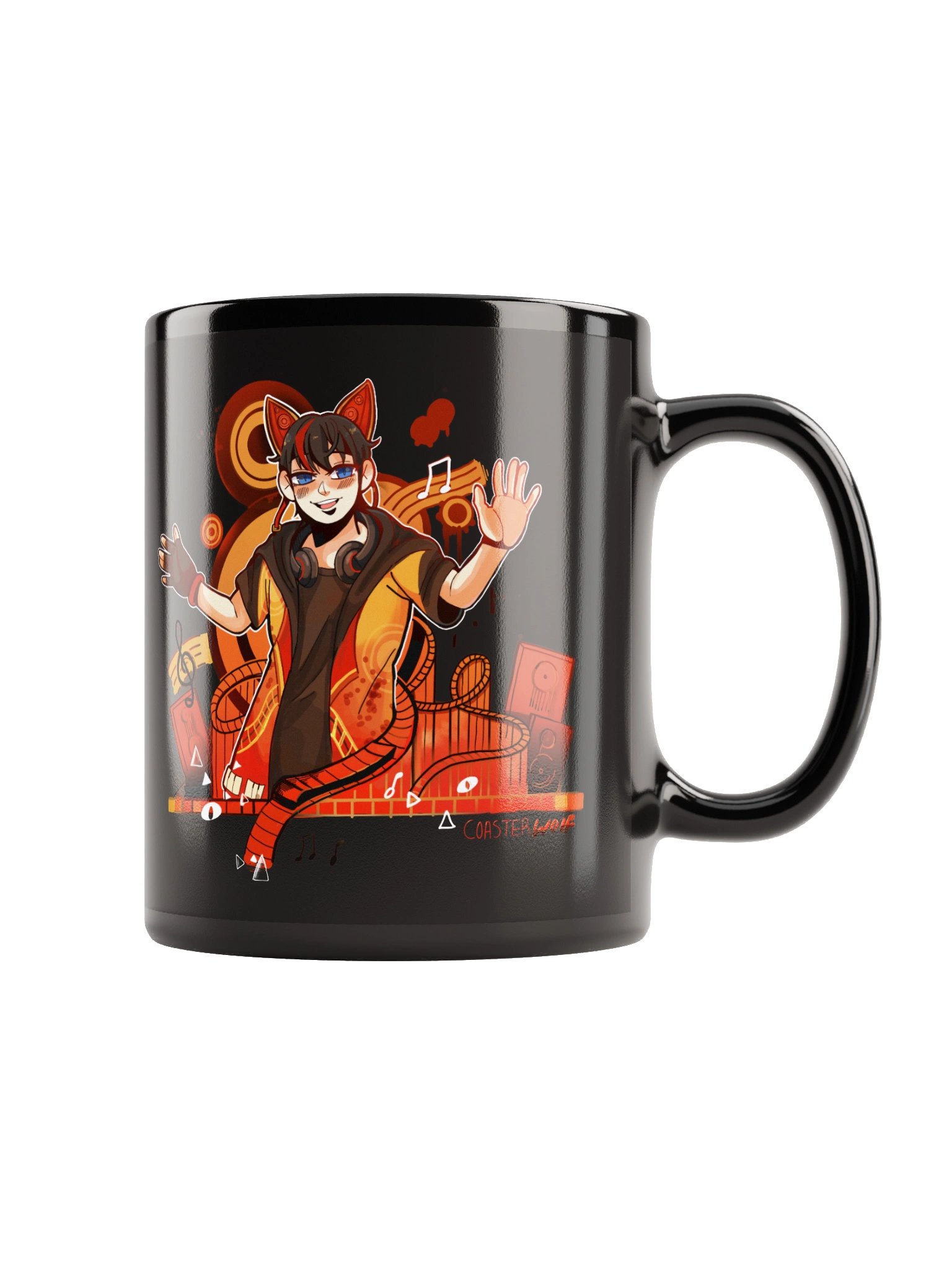 Coaster metro thrill vibes Coffee mug product image (2)