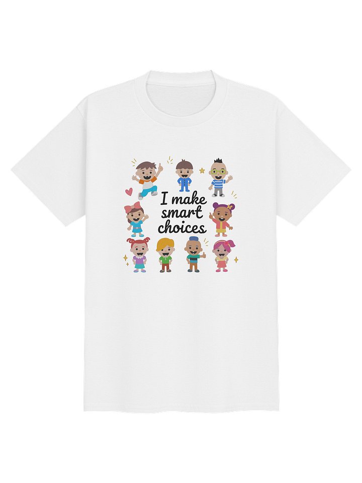 “I Make Smart Choices” Kids T-Shirt – Roys Bedoys & Friends (Youth) product image (15)