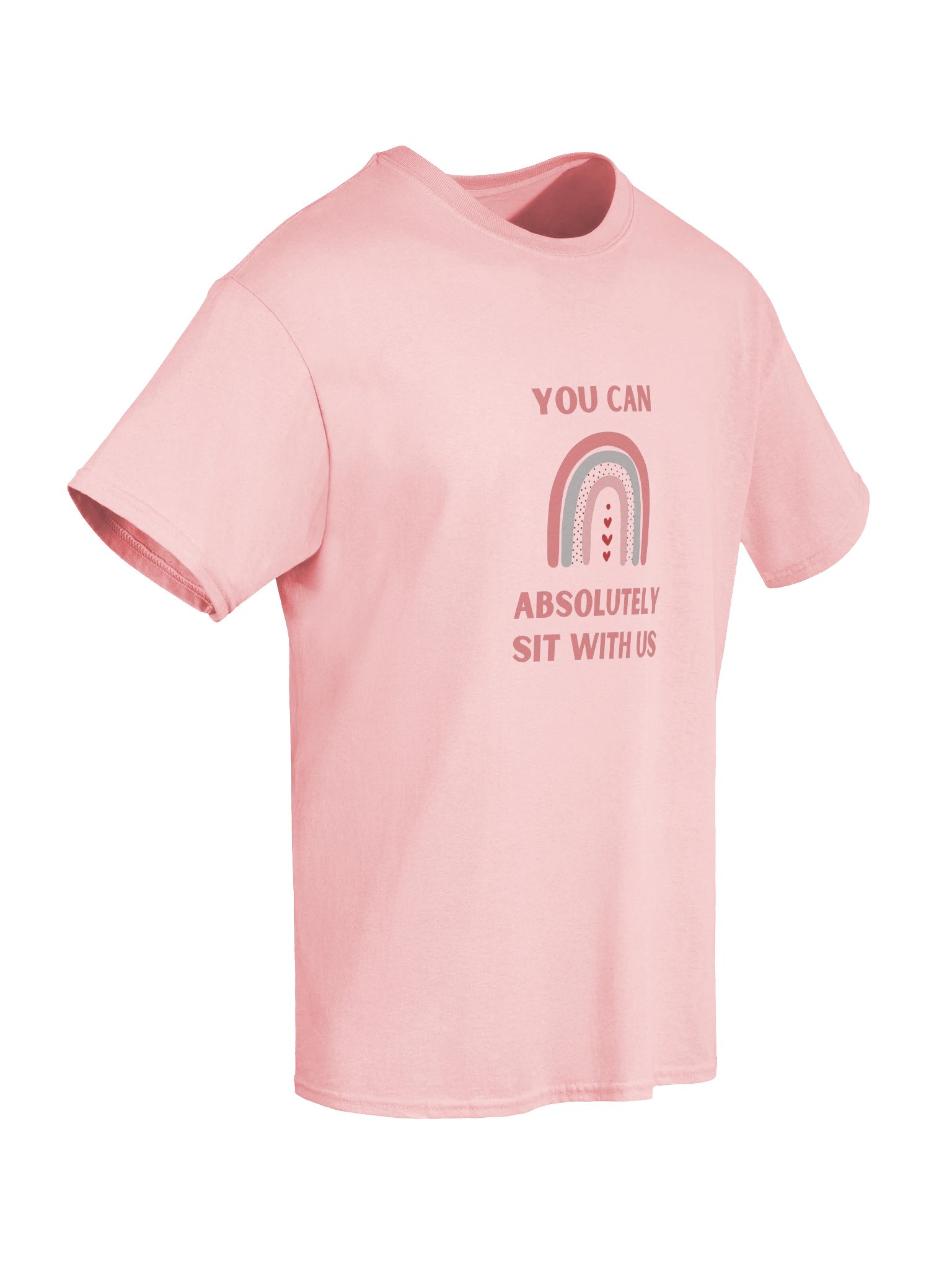 You Can Absolutely Sit With Us Rainbow Tee product image (26)