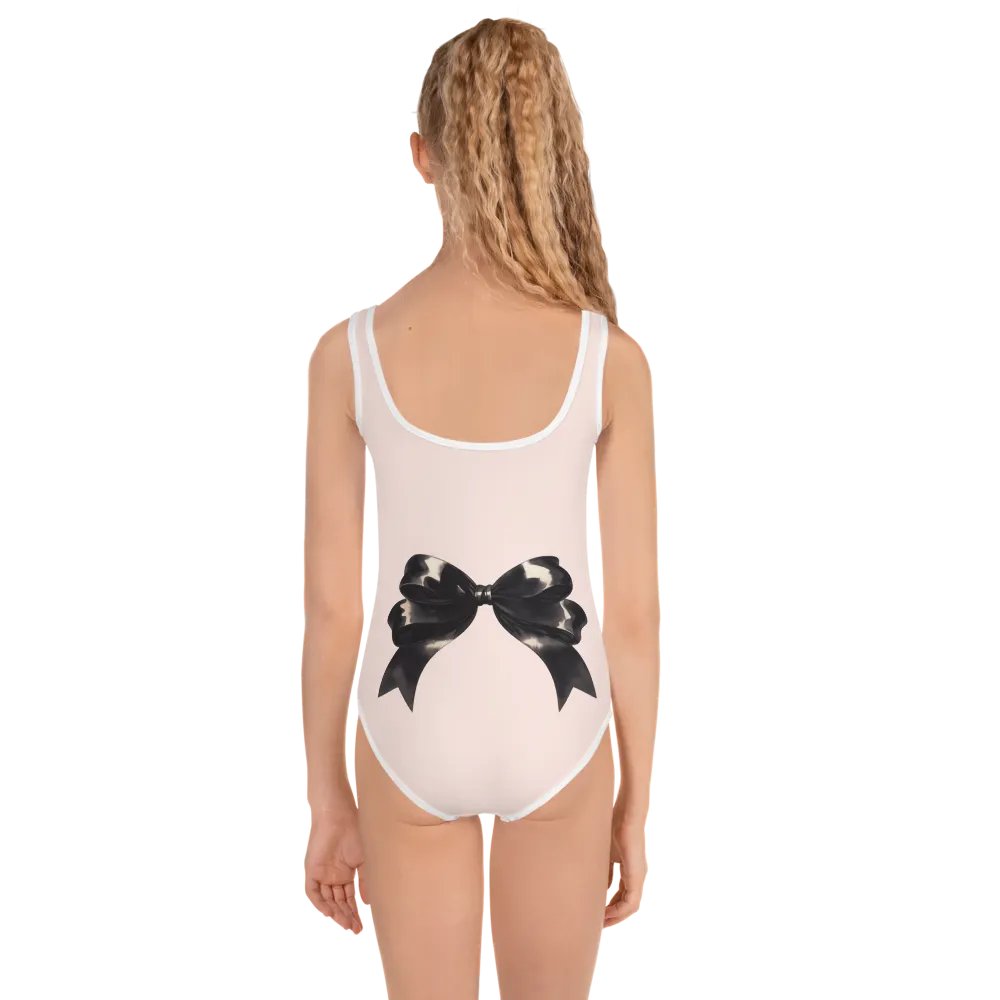 Blush Bow Elegance Kids Swimsuit product image (5)