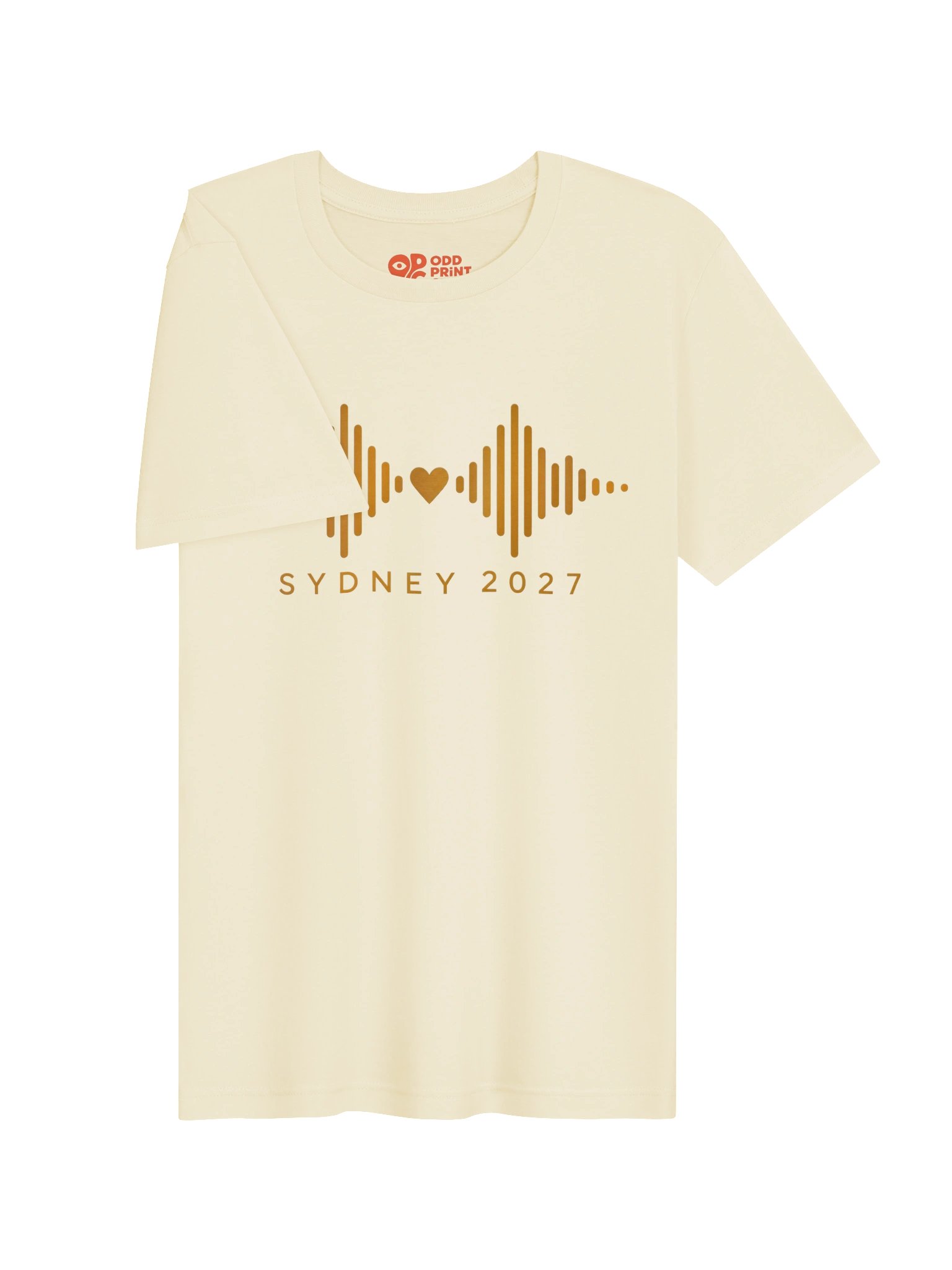 Sydney 2027 Heart Waveform Concert T-Shirt product image (7)