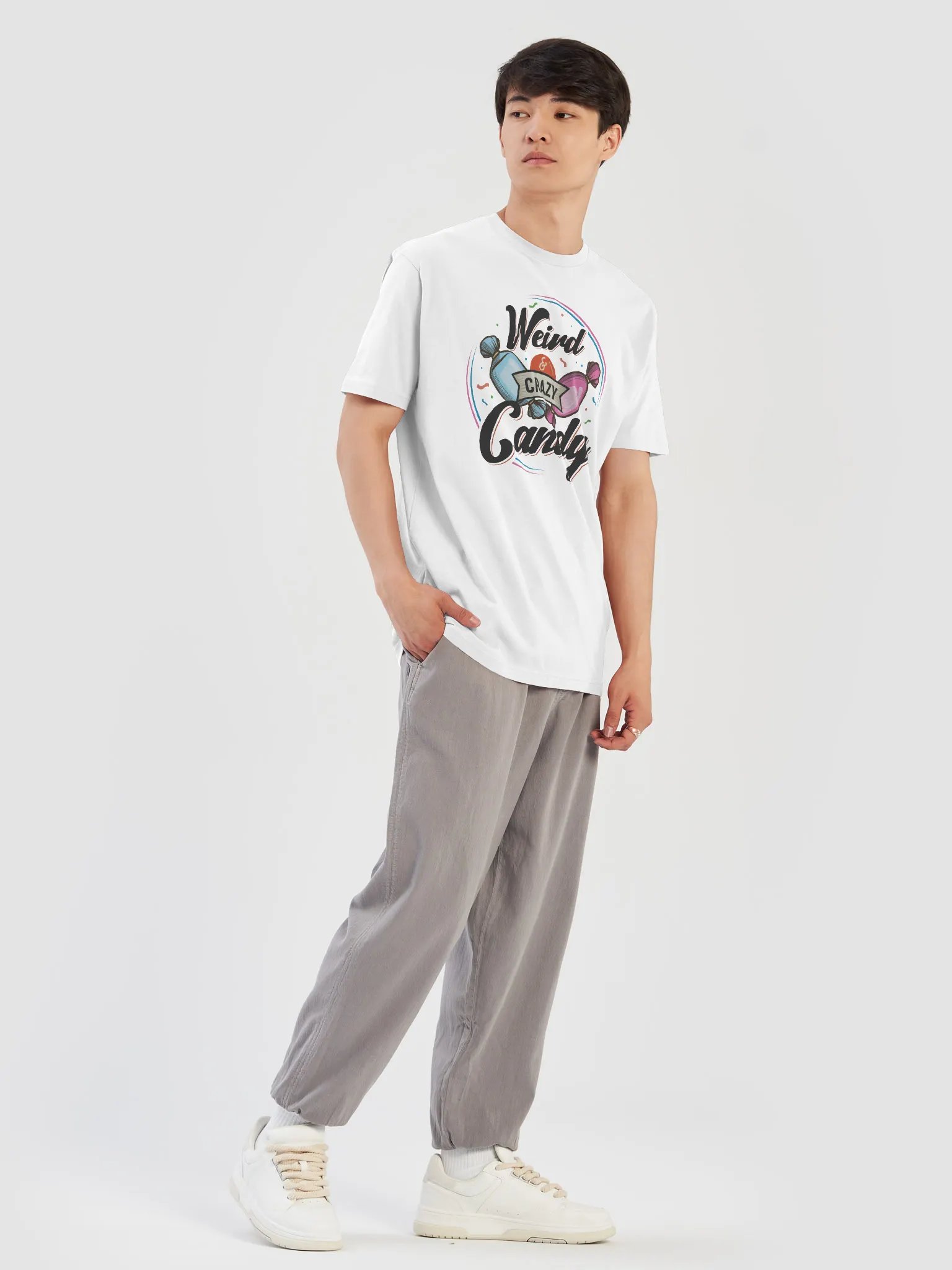 Weird & Crazy Candy / Light Fitted Tee product image (5)