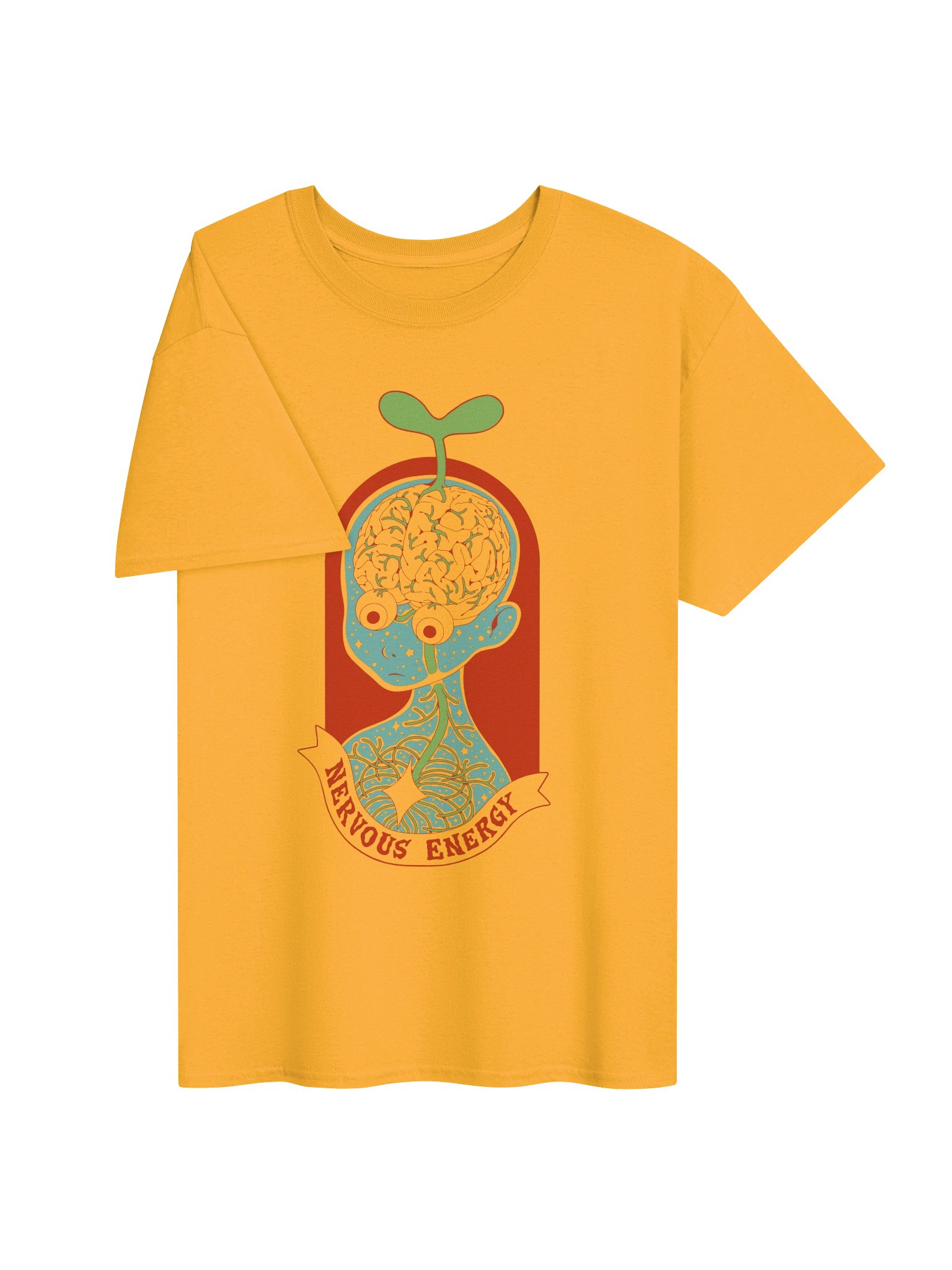 Alt Nervous Energy - Tee - Yellow product image (13)