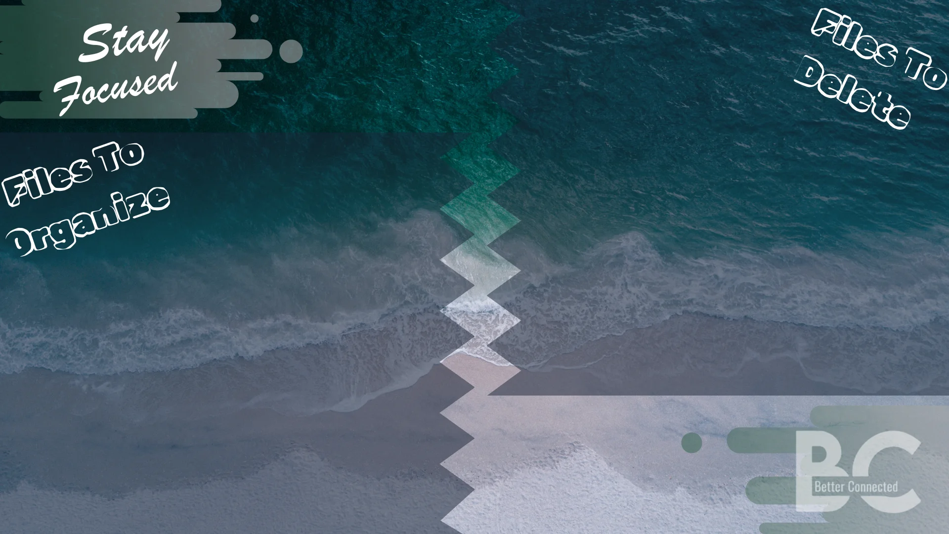Stay Focused Desktop Organizer Wallpapers (Natural Elements) product image (6)