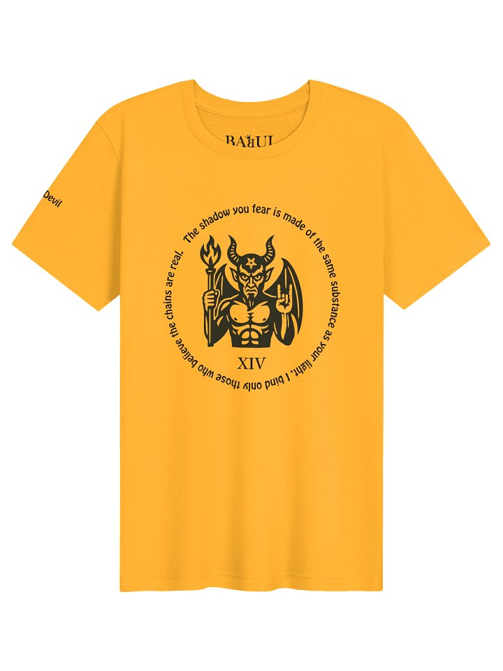The Devil - ArcanaPop T-Shirt – Where Tarot Magic Meets Pop Art product image (1)
