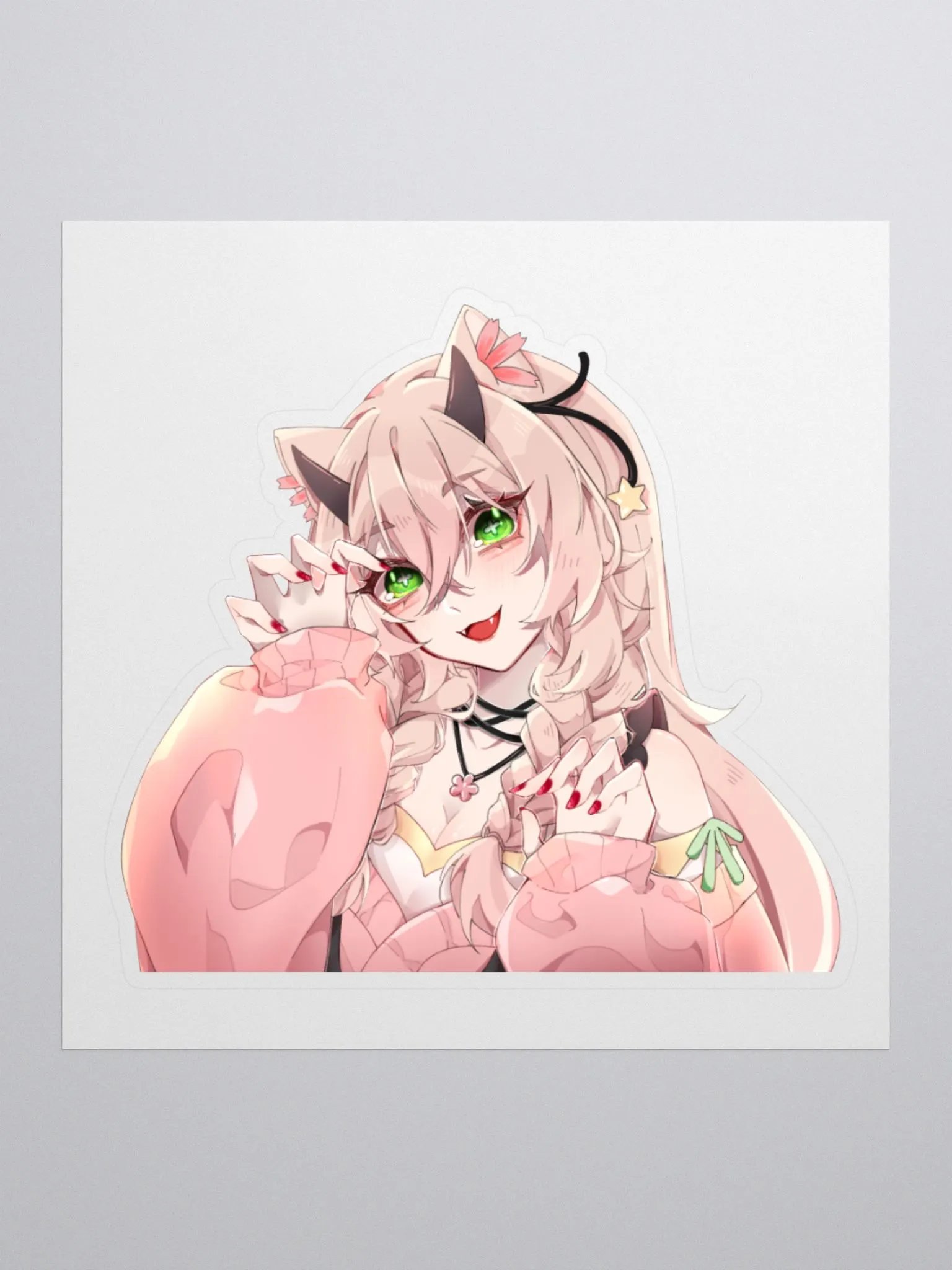 RAWR Kiss Cut Sticker product image (1)