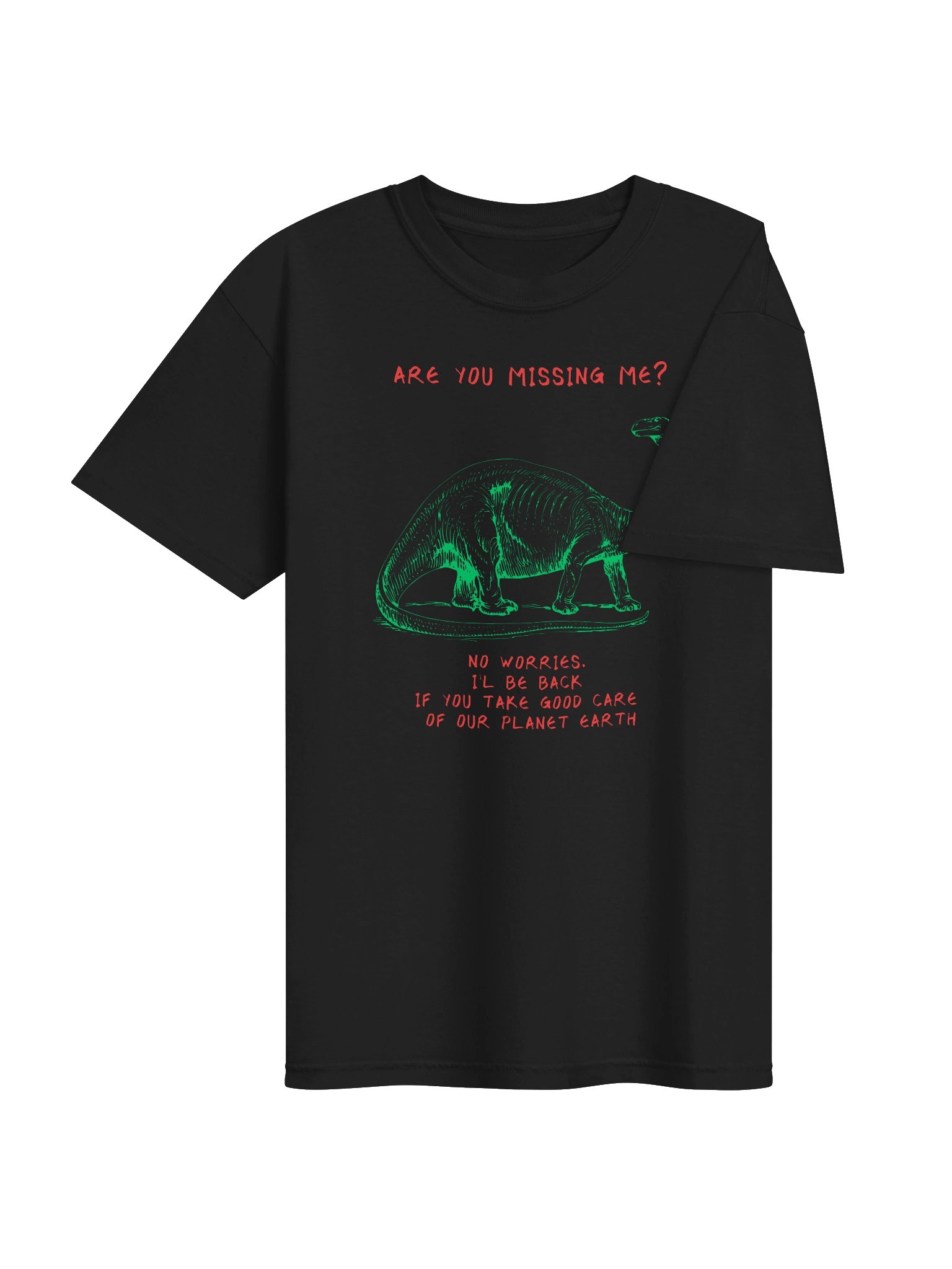 Are You Missing Me? - Dinosaur Earth Tee product image (4)