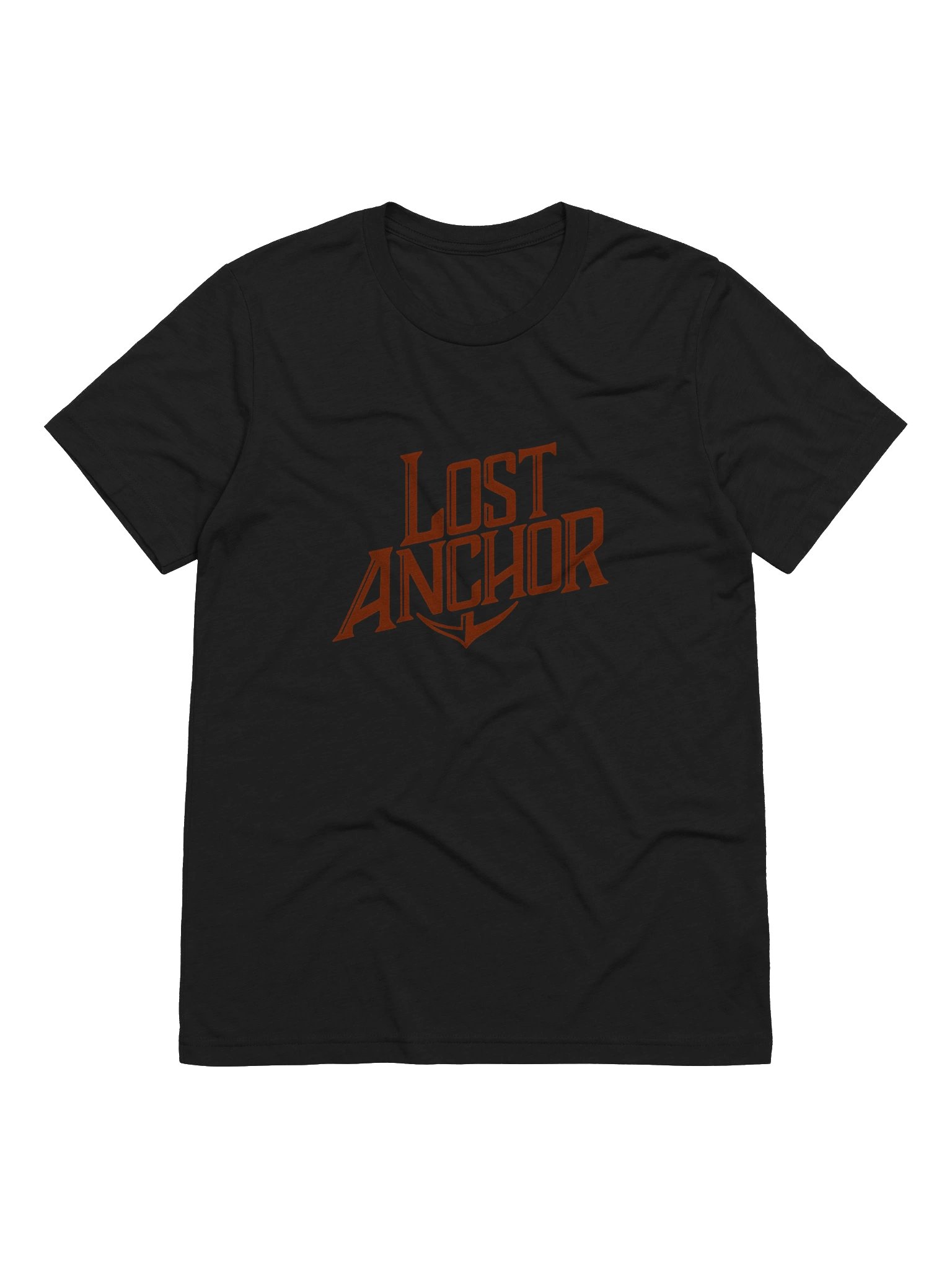 Lost Anchor Logo Tee - Black product image (1)
