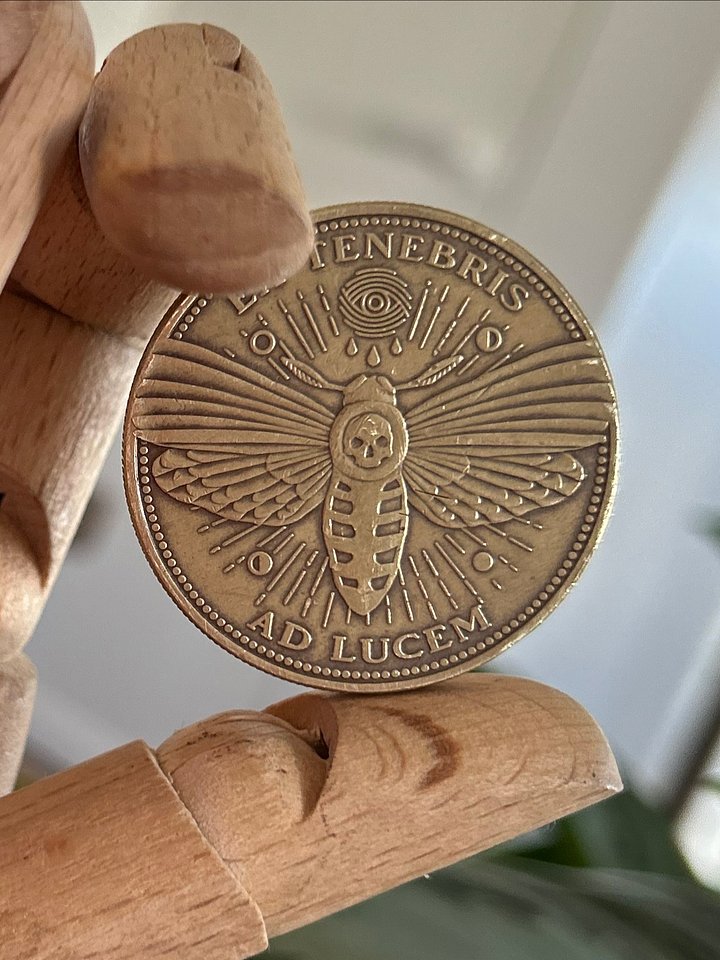 EX TENEBRIS Brass Talisman product image (1)