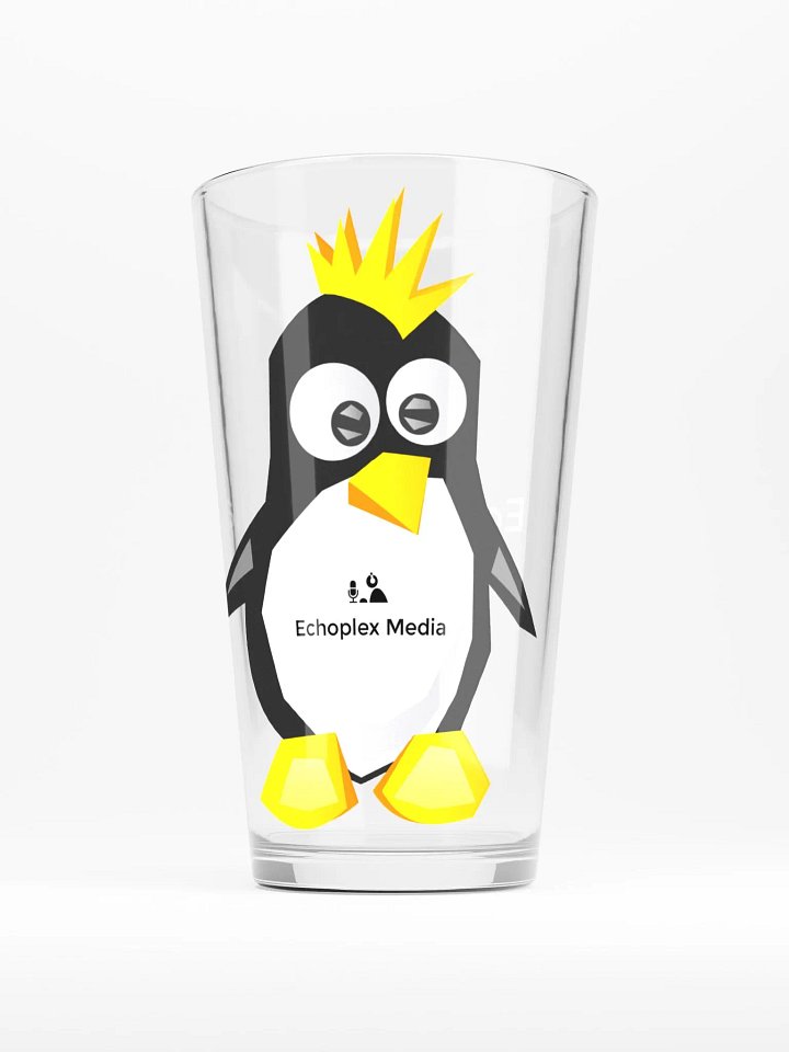 Punk Tux Pint Glass product image (1)