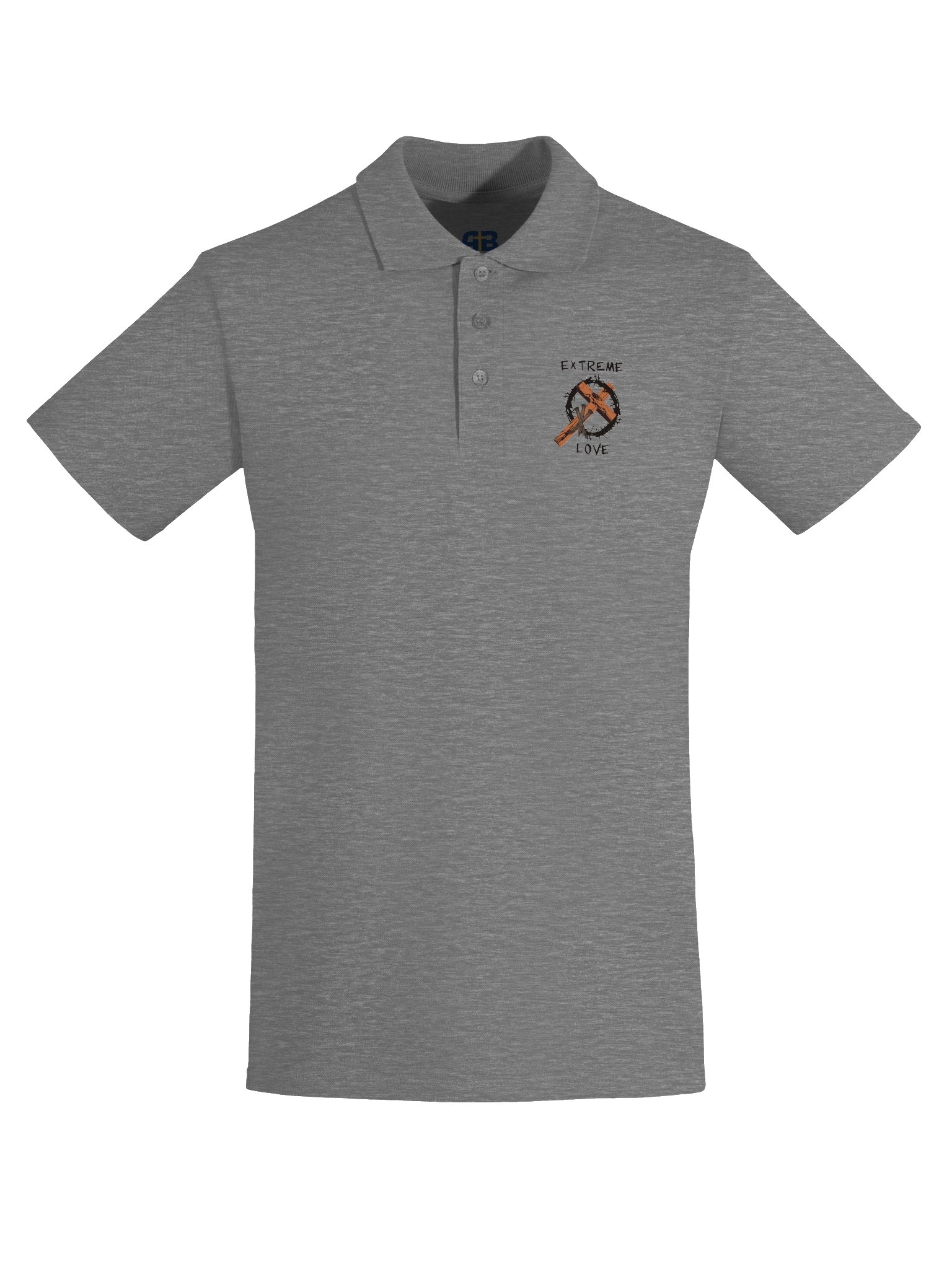 Extreme Love Cross Unisex Polo Shirt product image (15)