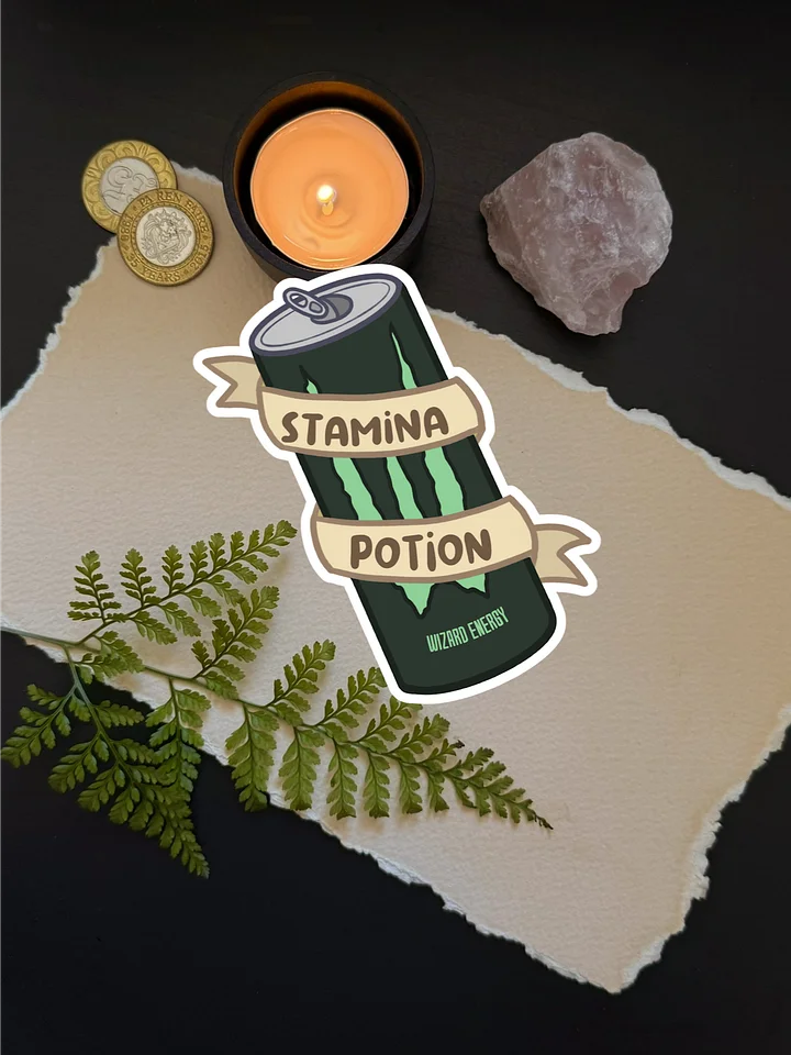 Wizard Energy Stamina Potion - 2.75" Sticker product image (1)