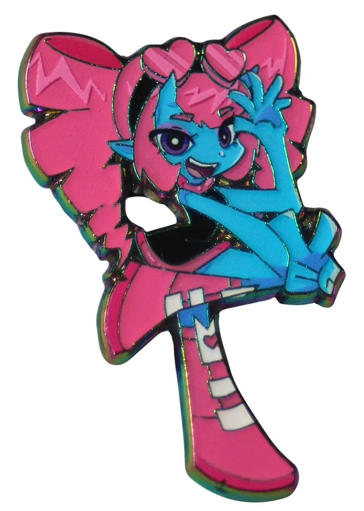 ✨ LIMITED ✨ - Circuit Witch Enamel Pin - Pop Cartoon Anime Style product image (2)