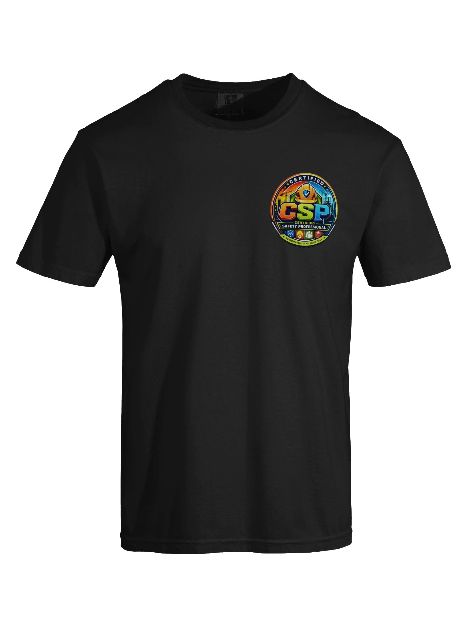 Certified Safety Professional (CSP) Comfort Colors® T-Shirt | Safety Leadership Shirt | CSP Certification Achievement Gift | EHS & HSE Professional Apparel product image (42)