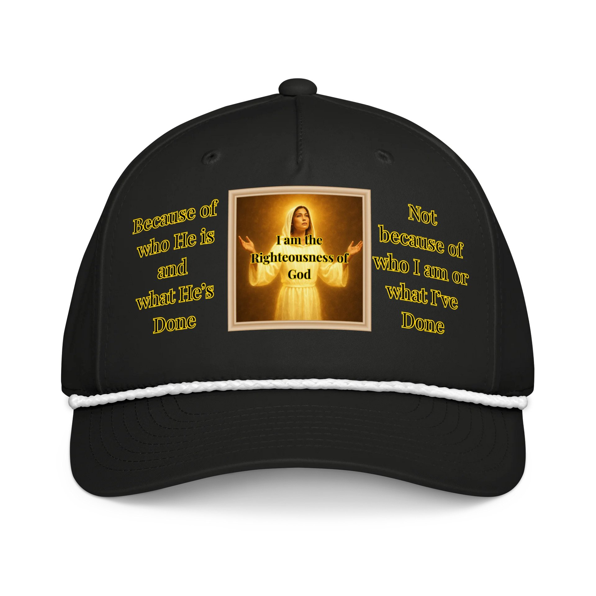 I am the Righteousness of God (Female) Richardson Five-Panel Classic Rope Cap product image (1)