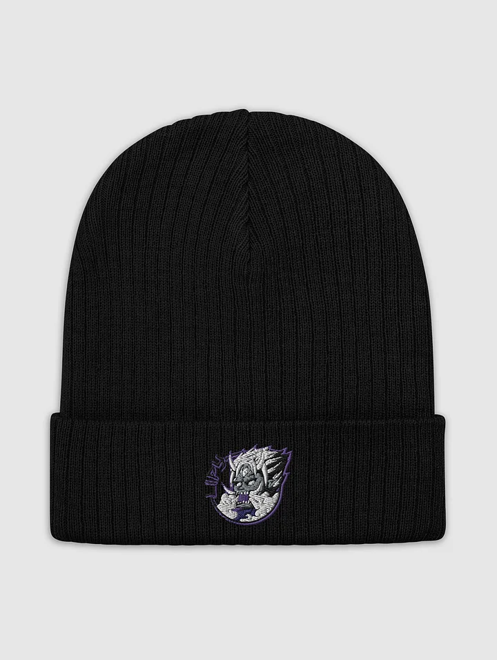 Ribbed knit beanie 4 product image (1)