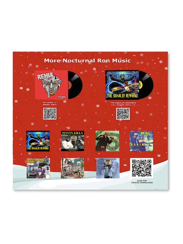 Winter Remixes LP (CD Edition) — Nocturnal Ron product image (3)