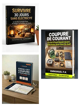 ⚡ Kit Panne Électrique — Famille Prête