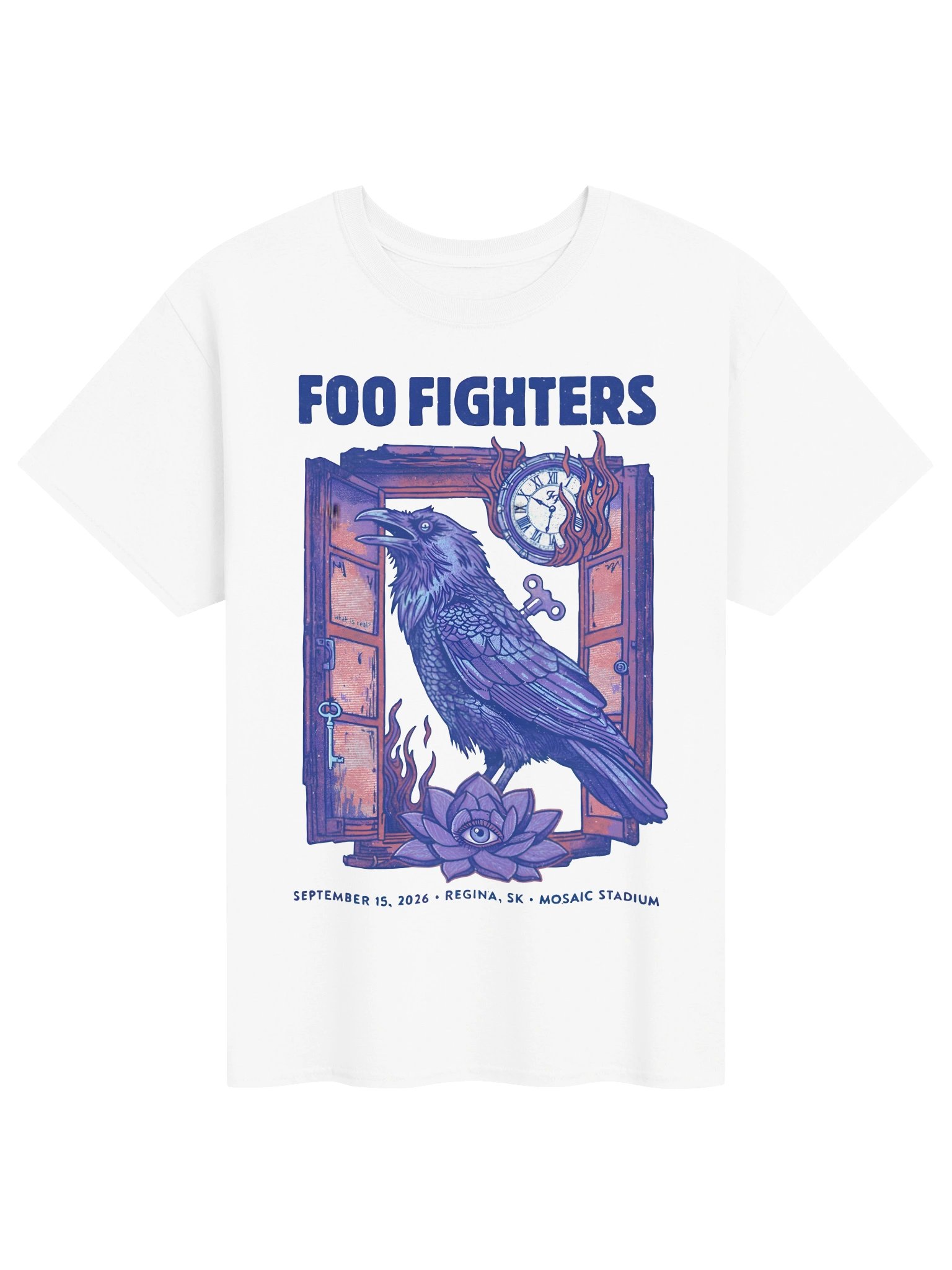 Foo Fighters Regina SK 2026 Live At Mosaic Stadium T-Shirt product image (1)