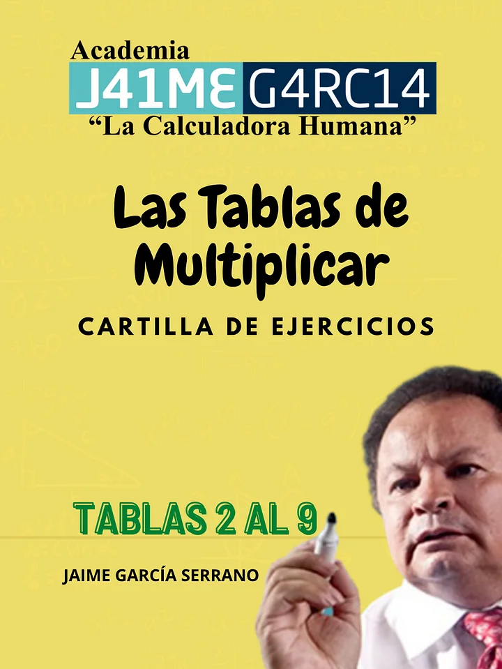 Cartilla Tablas de Multiplicar product image (1)