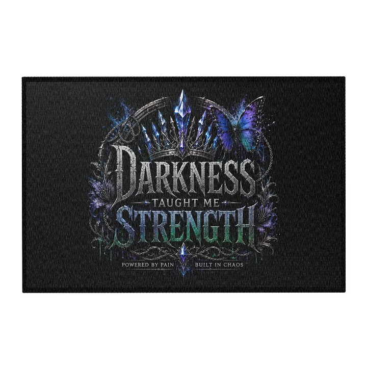 Darkness Taught Me Strength Rug product image (2)