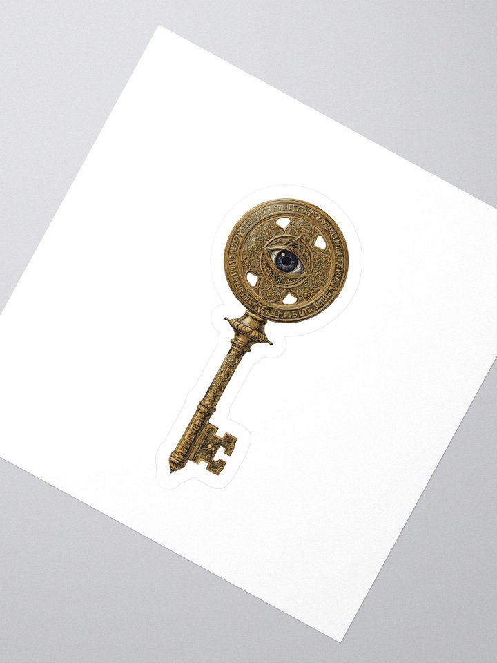 The Gatekeeper’s Key Vinyl Sticker – Custom Cut Indoor Decal product image (2)