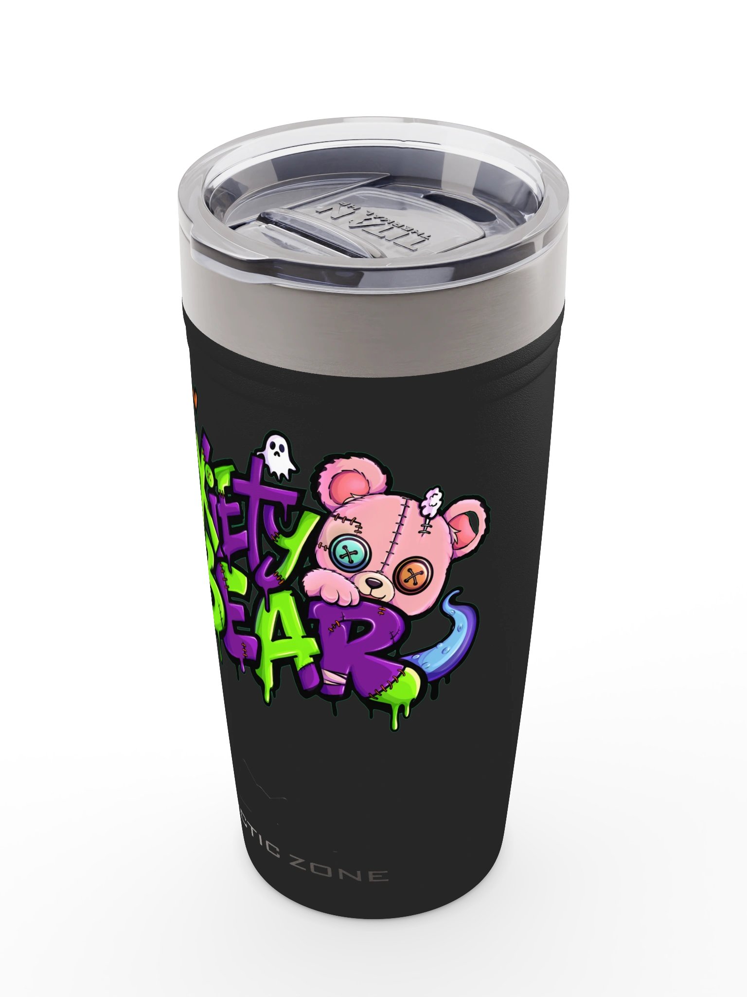 Anxiety Bear Spooky Tumbler Halloween 2026 product image (22)