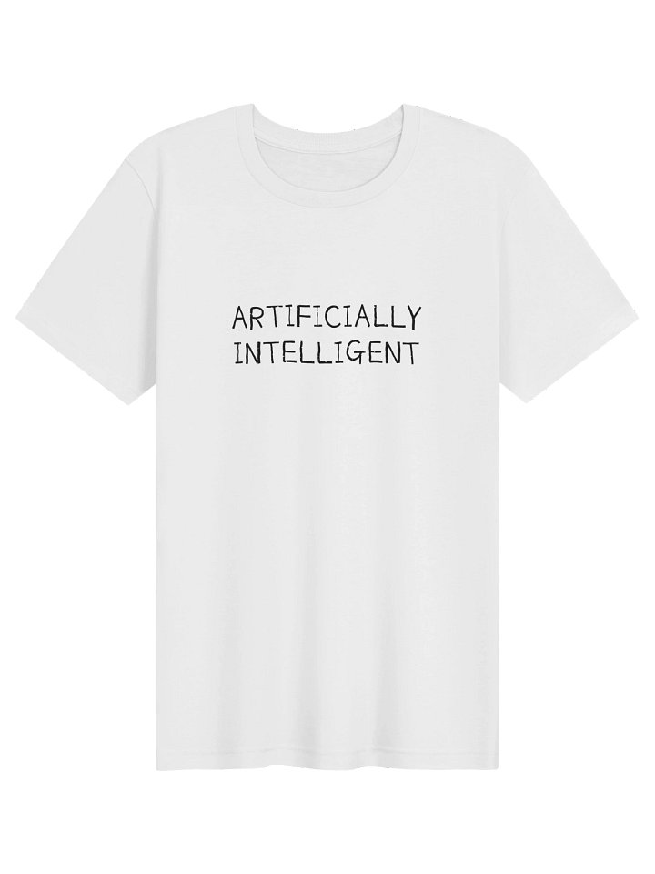 Artificially Intelligent Tee (Light) product image (1)
