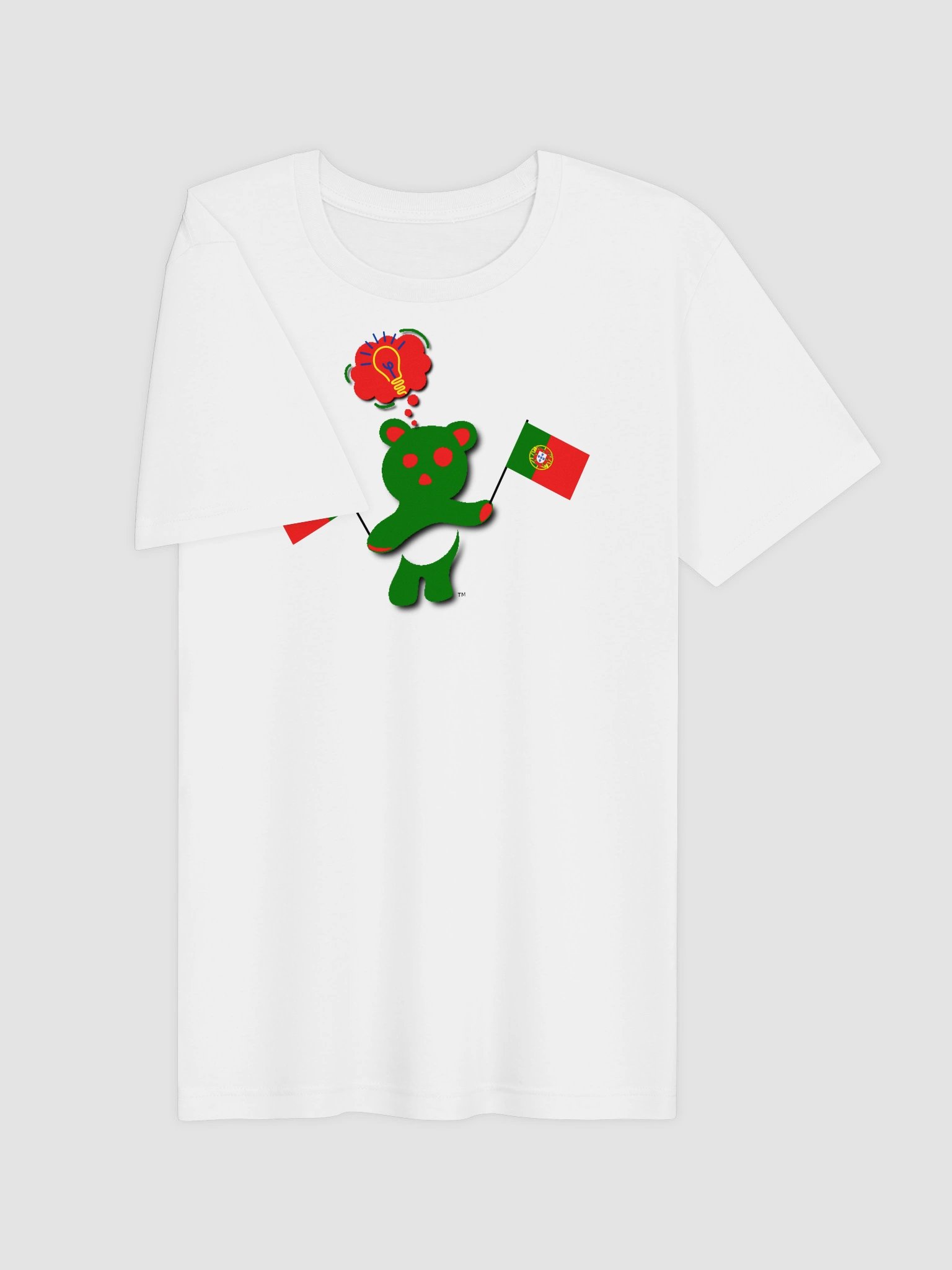 Portugal — Country Bear T-Shirt | BehrBrained Media product image (29)