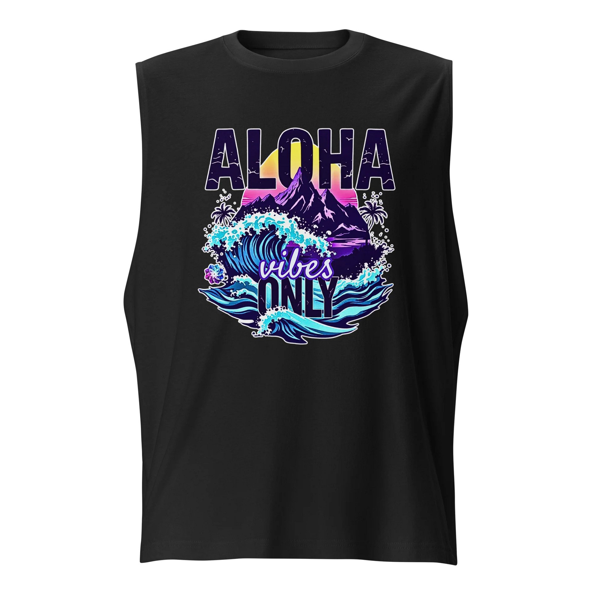 Aloha Vibes Only Muscle Tank product image (1)