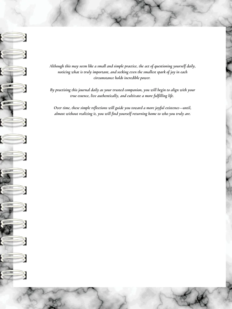 Finding Me Again Journal by Following My Bliss (Candle Design in Black & White) product image (10)