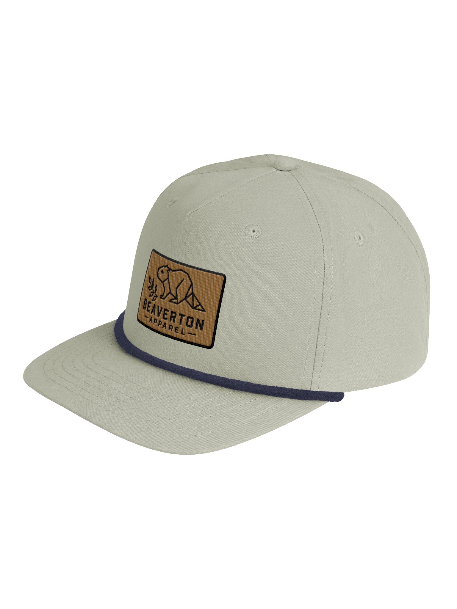 Box Beaver — Beaverton Golf Rope Cap — Old Gold/Black product image (3)