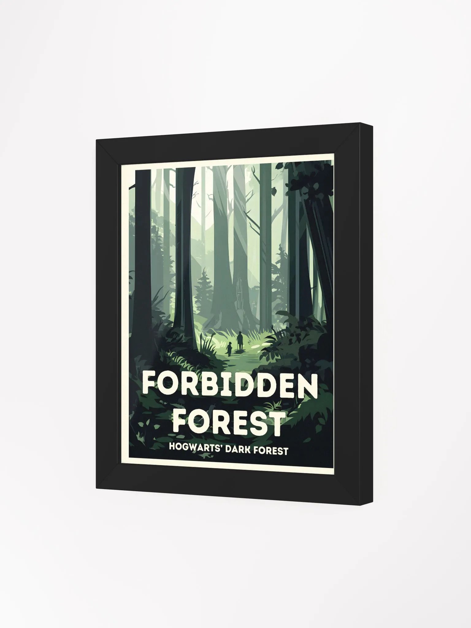 Magical Forest Vintage Travel Poster product image (3)