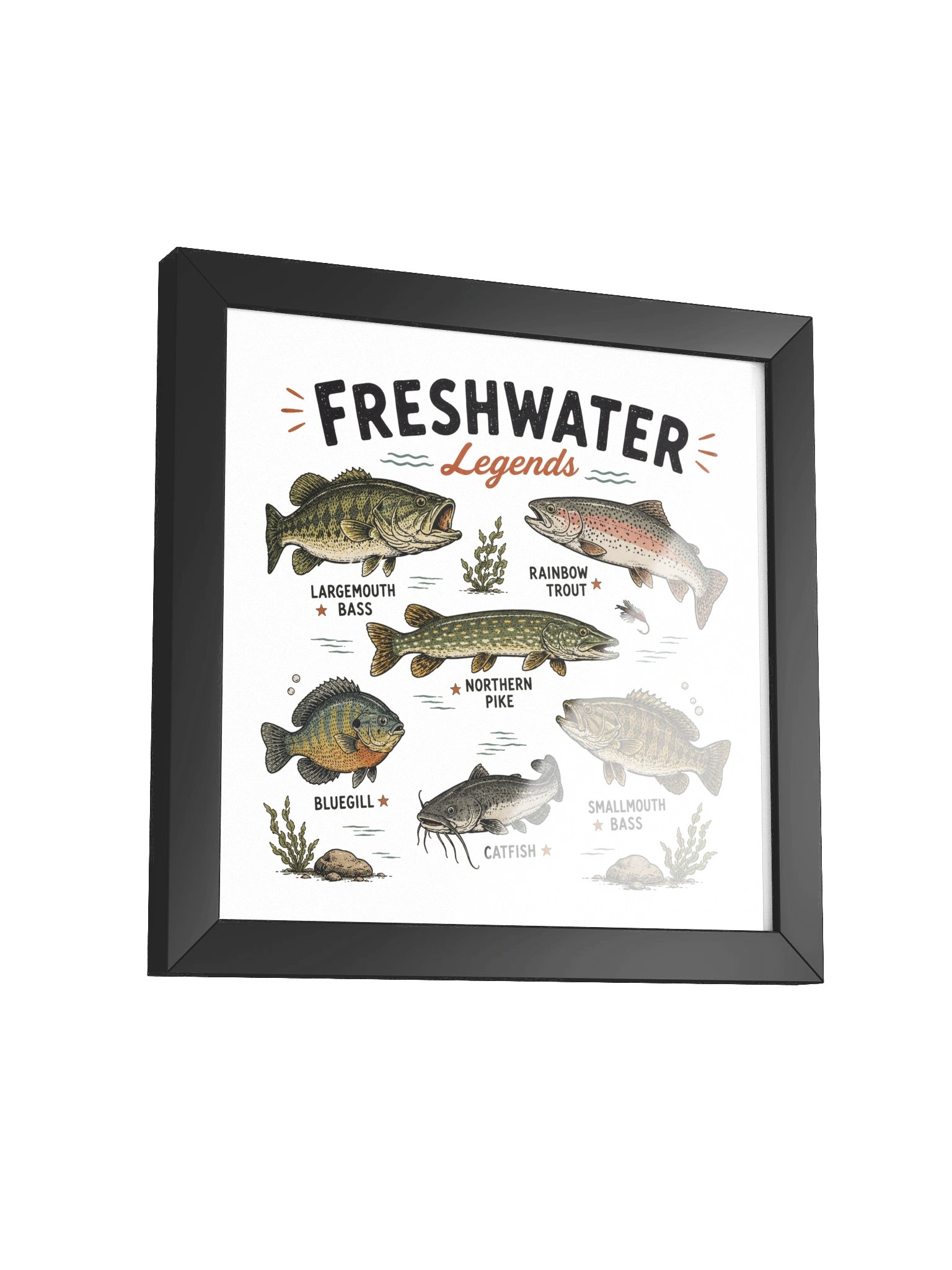 Freshwater Legends Fishing Poster product image (37)