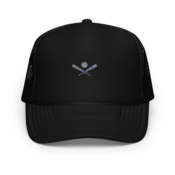 Stylized Baseball/Bats Swingers Foam Hat product image (1)