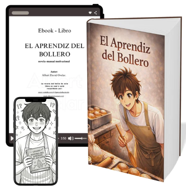 NOVELA motivacional para emprender: El Aprendiz del Bollero product image (1)