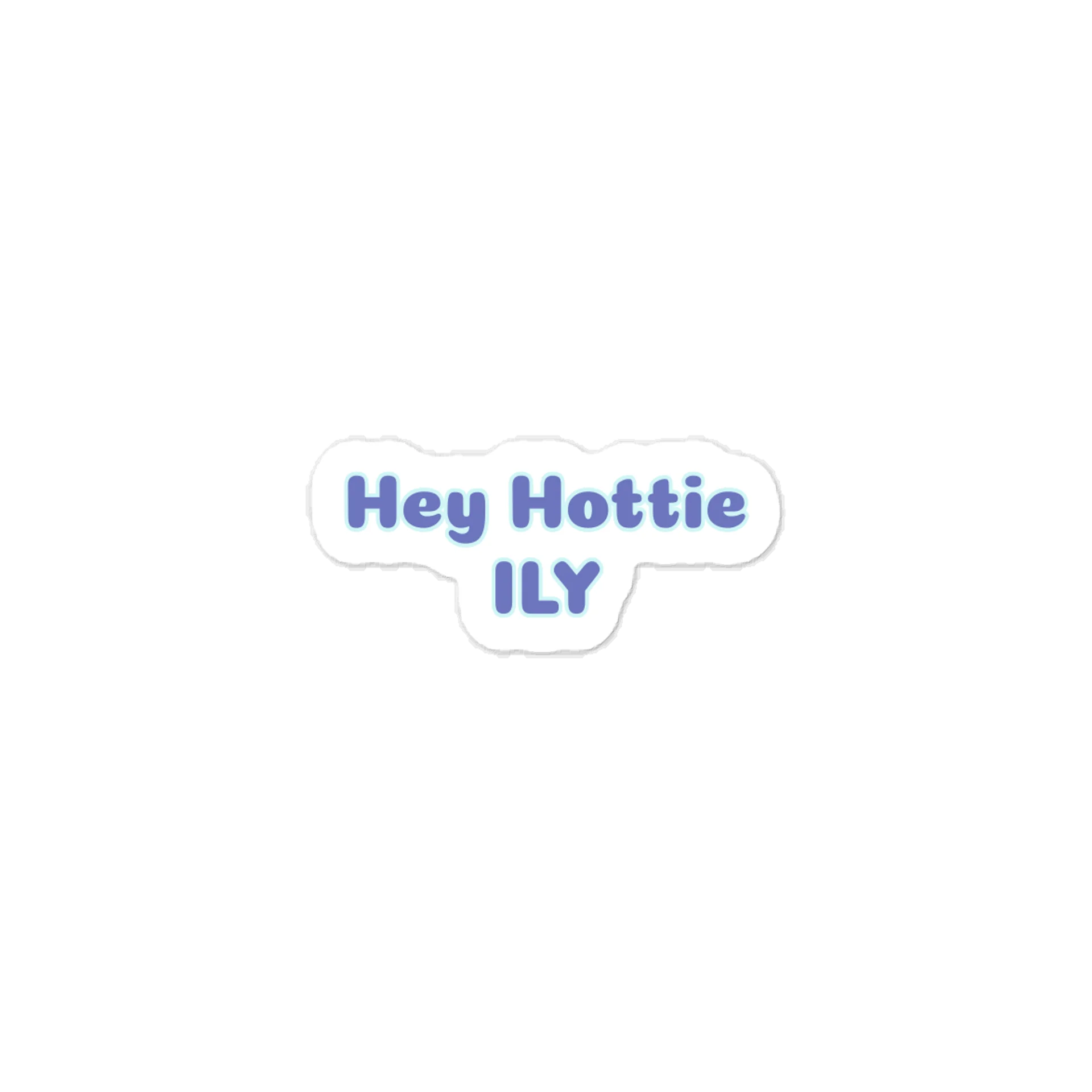 Hey Hottie ILY Valentine’s Day Sticker product image (1)