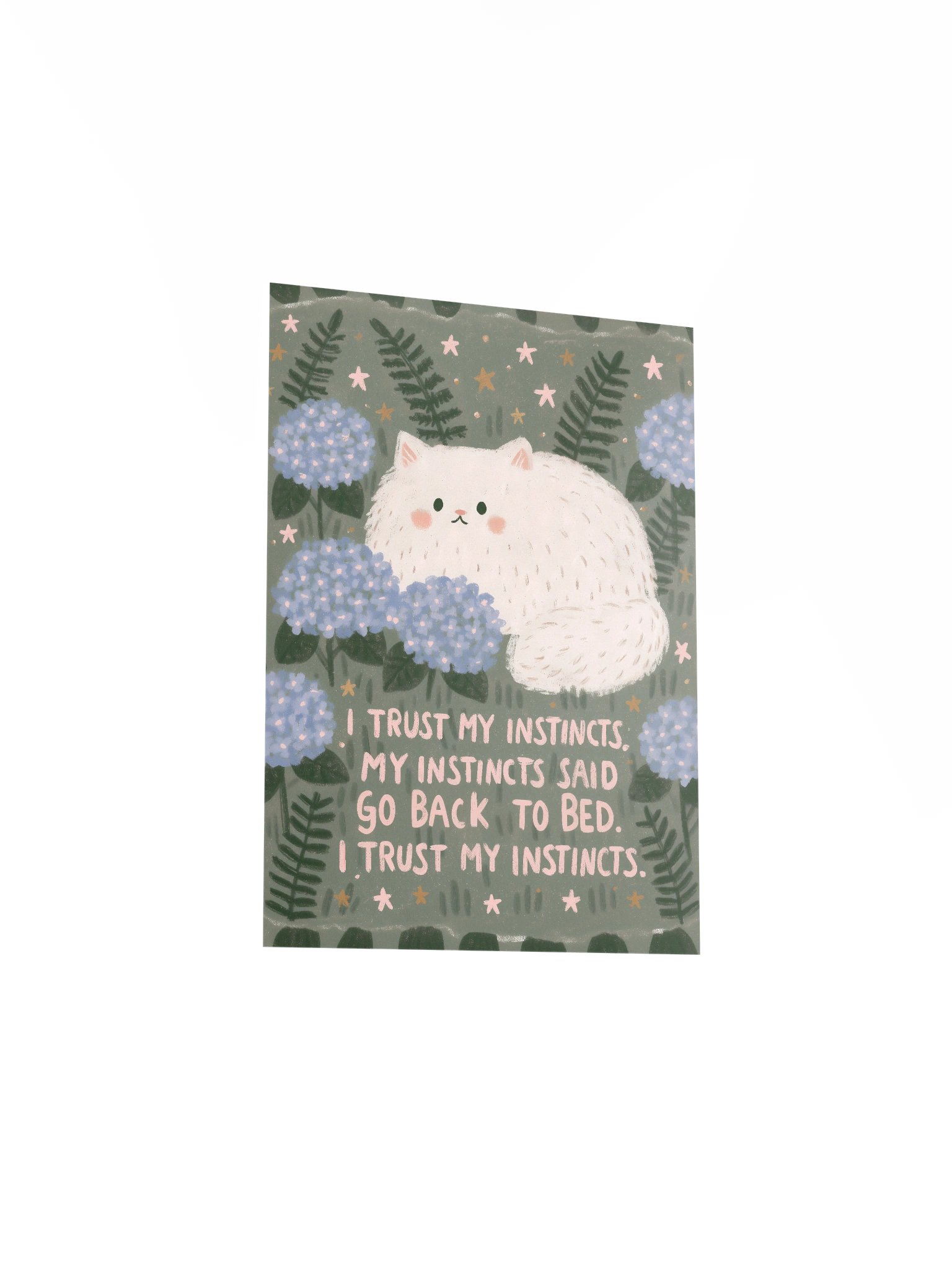 Go Back to Bed Cat Poster product image (24)
