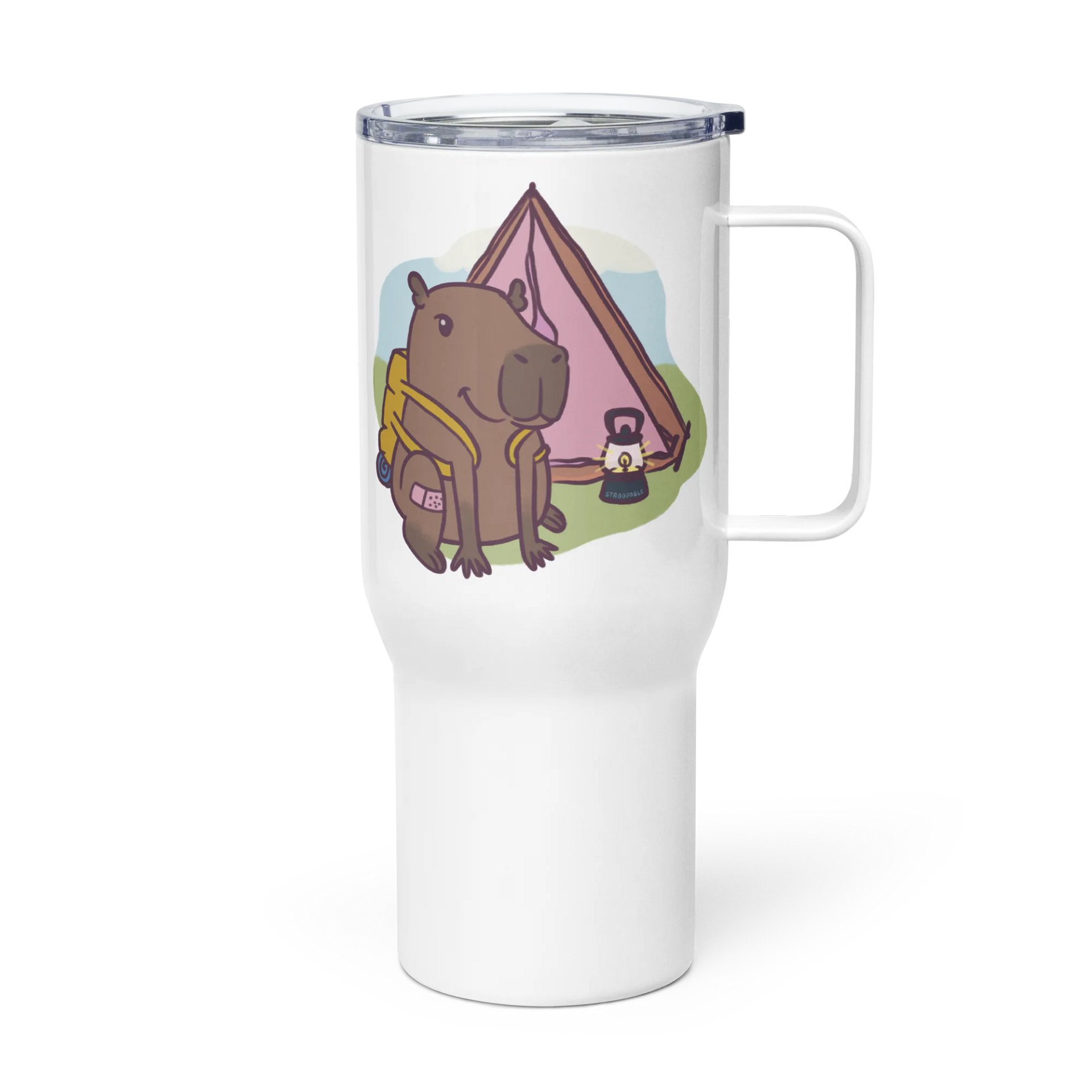 large travel mug : campybara product image (1)