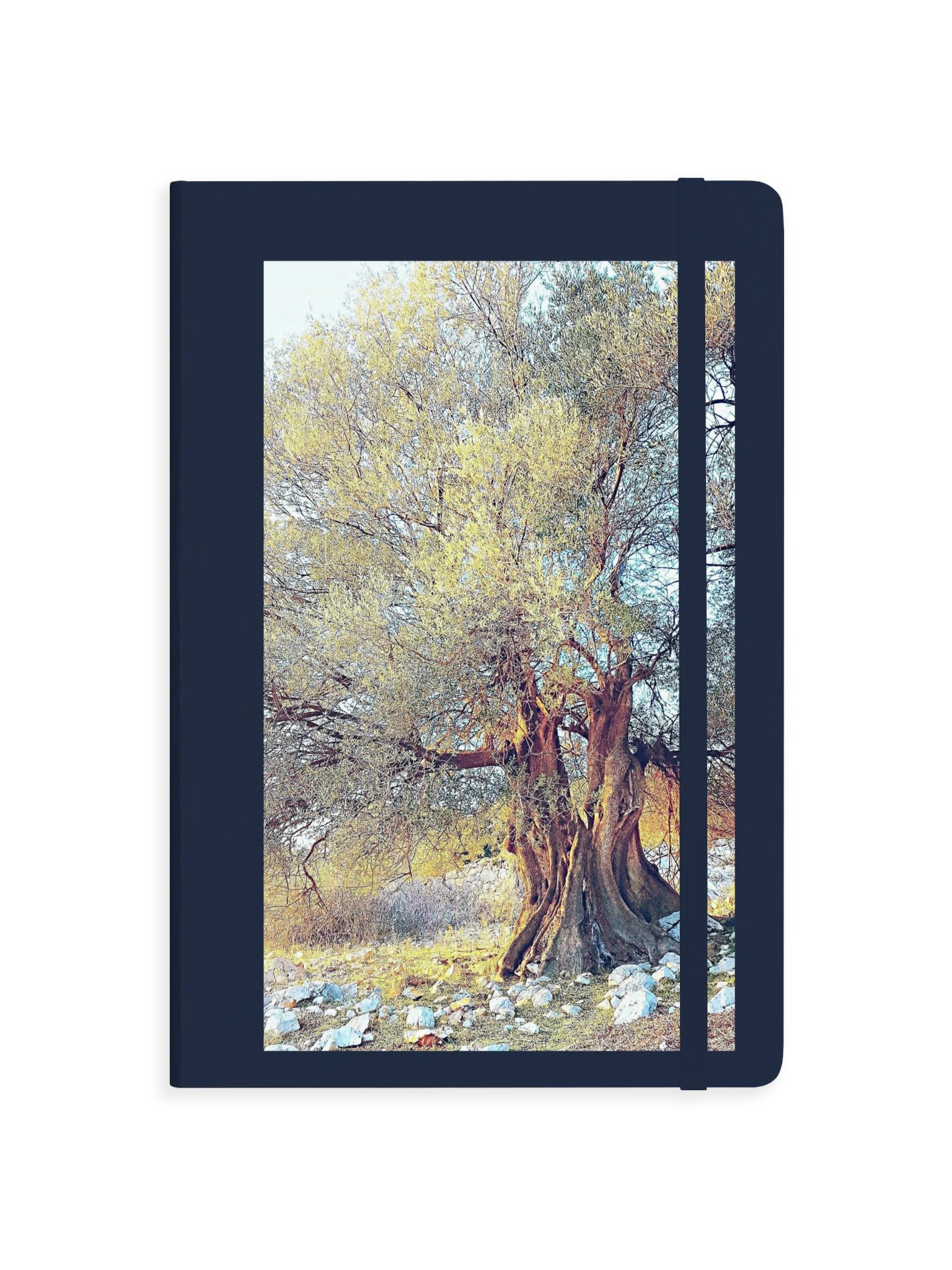 Olive tree Hard cover bound Journal product image (1)