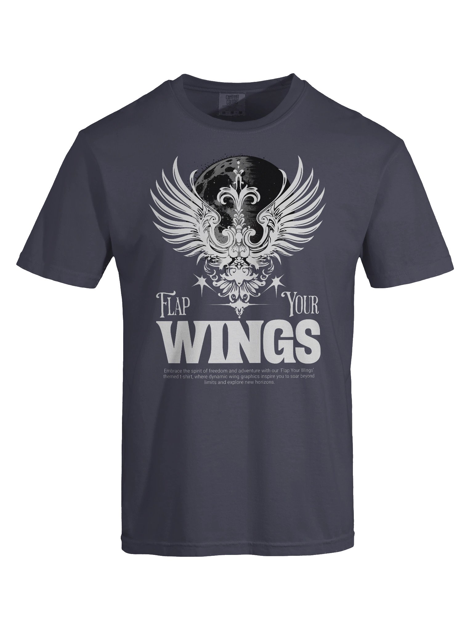 Stylish Flap Your Wings Graphic T-Shirt for Everyday Wear product image (60)