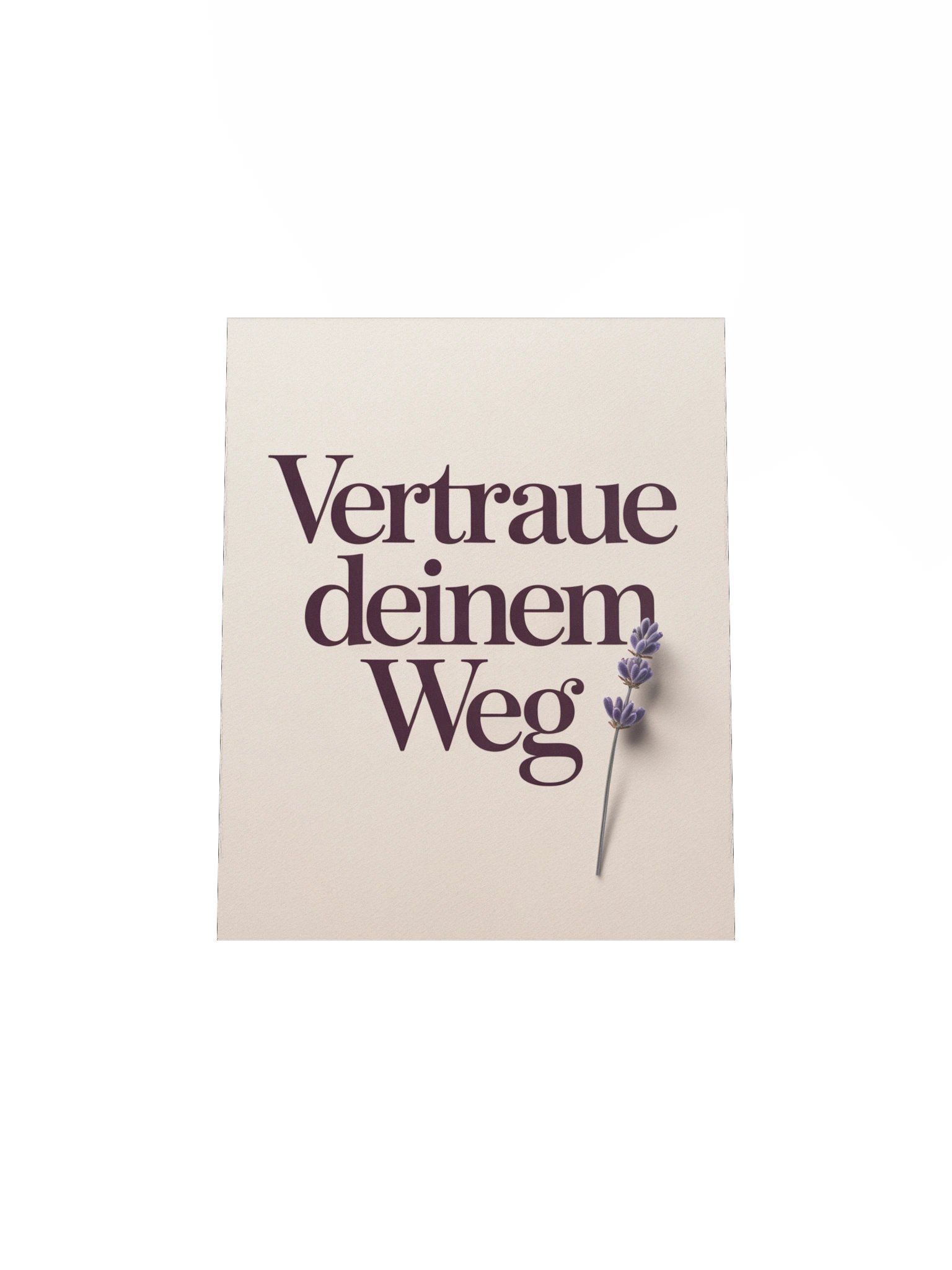 Calm Walls Print – Vertraue deinem Weg product image (10)