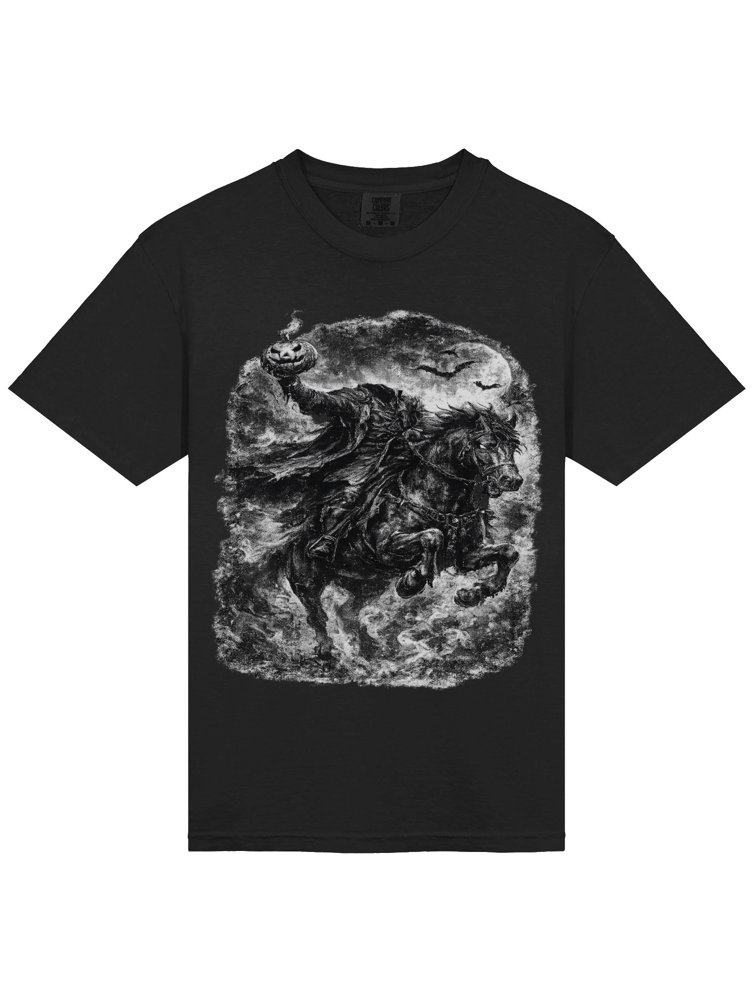 Headless Horseman Graphic Tee | Vintage Halloween Gothic Shirt product image (9)