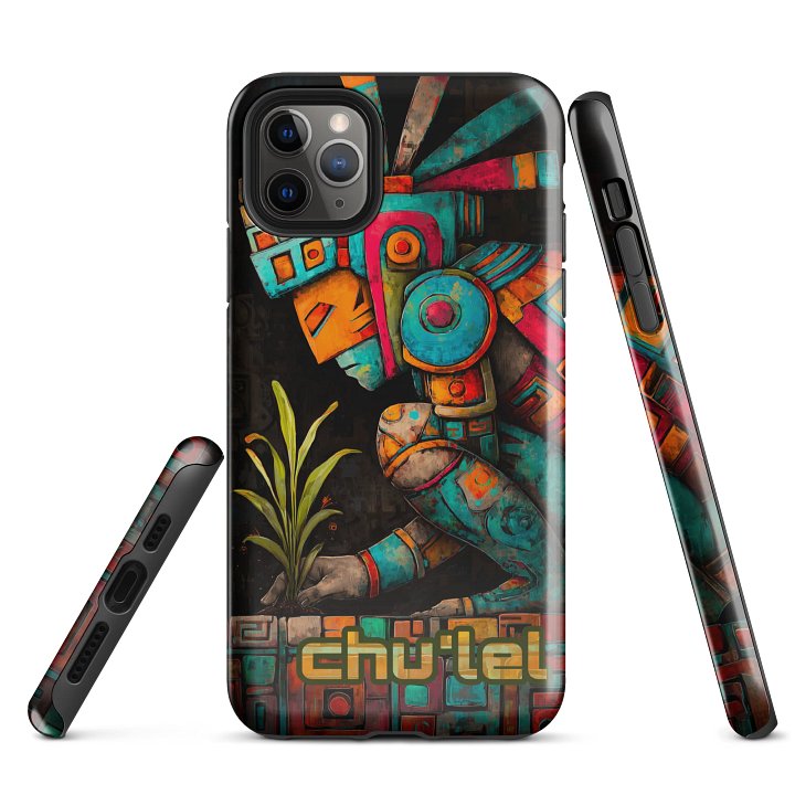 Ch’ulel Guardian – Mayan Spirit iPhone Case product image (1)