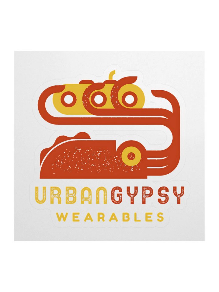 Yellow Submarine and Squid Urban Gypsy Kiss Cut Sticker product image (1)