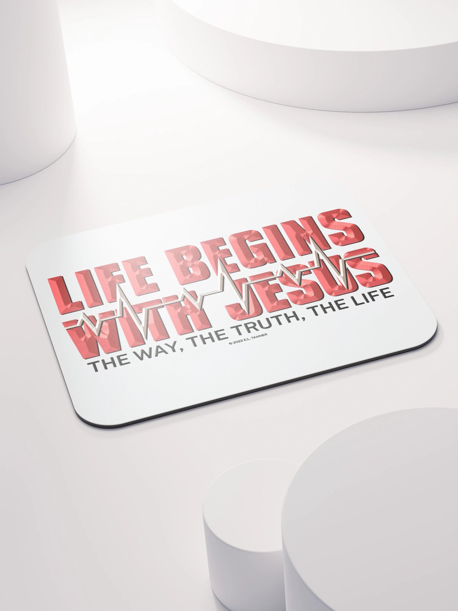 Left Begins with Jesus, Mouse Pad BV product image (4)