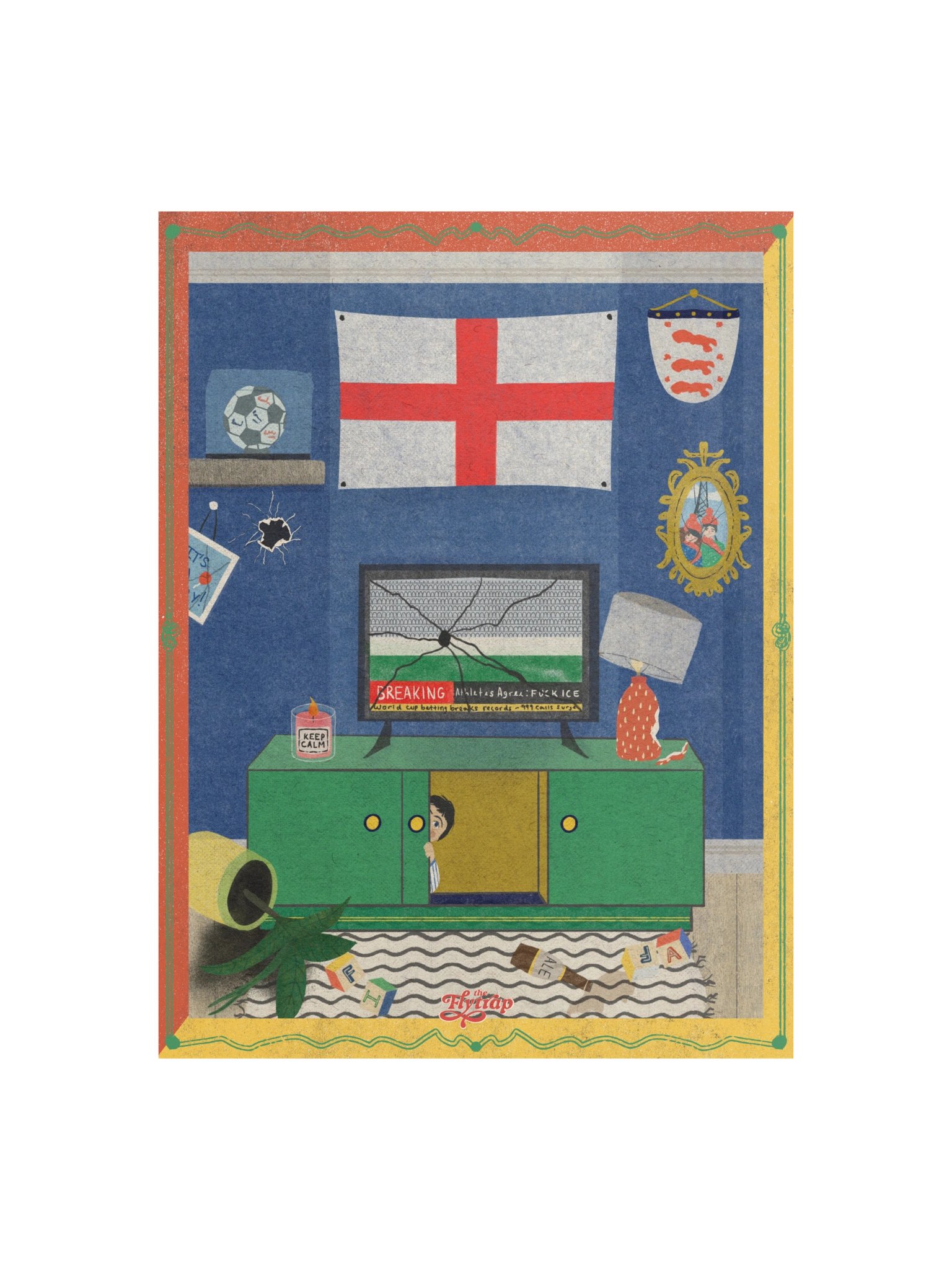 This World Cup is Bad 12" x 16" Poster product image (1)