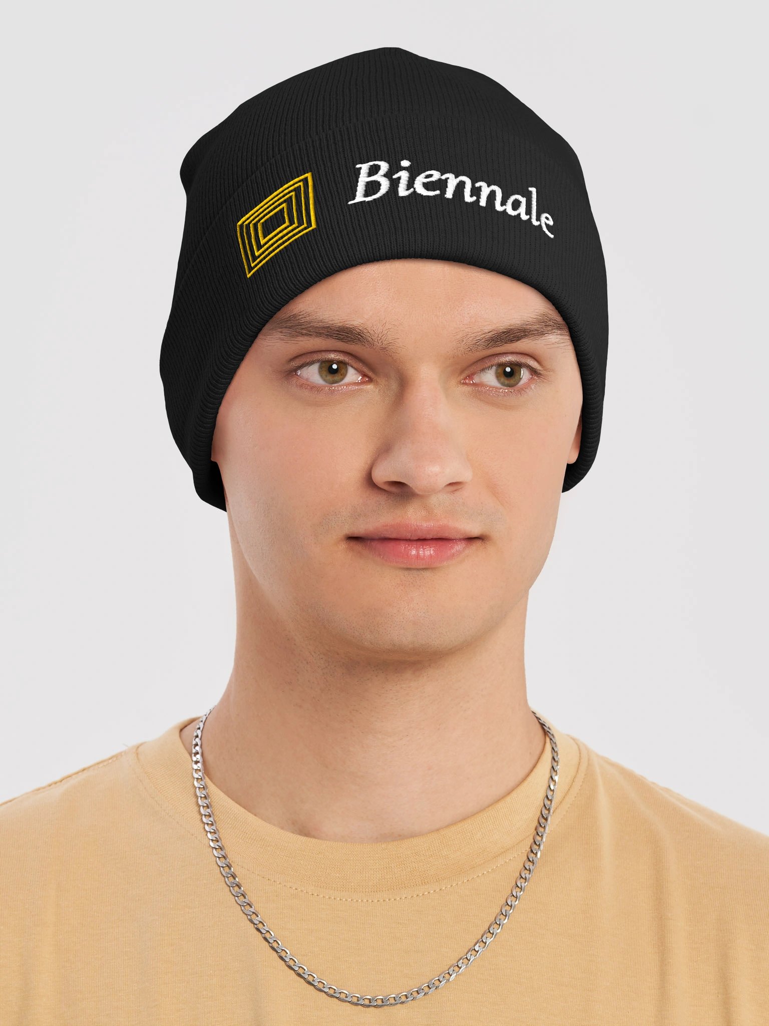 Biennale Logo Cuffed Knit Beanie product image (6)