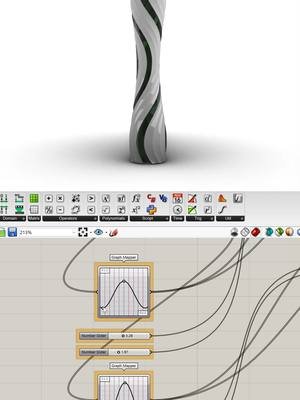 Grasshopper - EX 45 - Graph mapper + Rotate 2D . Create a parametric skyscraper . Grasshopper Tutorial Architecture, 3D modeling. Organic architecture. ________________ Link in Bio Let's Play Grasshopper Together , eBook Author | Mohammad Jumaa Year | 2025 Language | English PDF Size | 650 MB Total Pages | 500 Pages Dimension | A4 Edition | First Edition Parametric Design with Grasshopper” introduces readers to computational design in architecture through step-by-step explanations, practical workflows, and over 200 exercises. Covering core components, real projects, and essential plugins, the book takes you from beginner to advanced, helping you think and design parametrically. Inside the book you’ll find: ✅ Learn Parametric Thinking and the Parametric tool ✅ Step-by-step explanations of essential Grasshopper components. ✅ Over 200 exercises — from beginner to advanced. ✅ 200 Grasshopper exercise videos, each with an approximate duration of 7 minutes, are available free of charge ✅ Practical workflows for façades, structures, and real projects. ✅ Insights on plugins like LaunchBox, Kangaroo, Pufferfish, and Flexibility. ✅ A complete parametric design approach, moving from basic elements to real-world applications. This eBook is designed for: 🔹 Students eager to learn parametric design. 🔹 Architects who want to bring computation into practice. 🔹 Designers exploring innovation through algorithms and digital fabrication. Take your first step from Zero to Parametric Thinking. Get your copy : https://sinestudio.online/product/lets-play-grasshopper-together-ebook ________________ #architecturedesign #architecturestudent #rendering #architecture #architecturemodel #model #design #architecturestudentlife #grasshopper3d #zahahadid #architectureschool #render #models #modeling #grasshopper #architecturetiktok #rhino #parametricdesign #grasshoppe #parametricarchitecture
